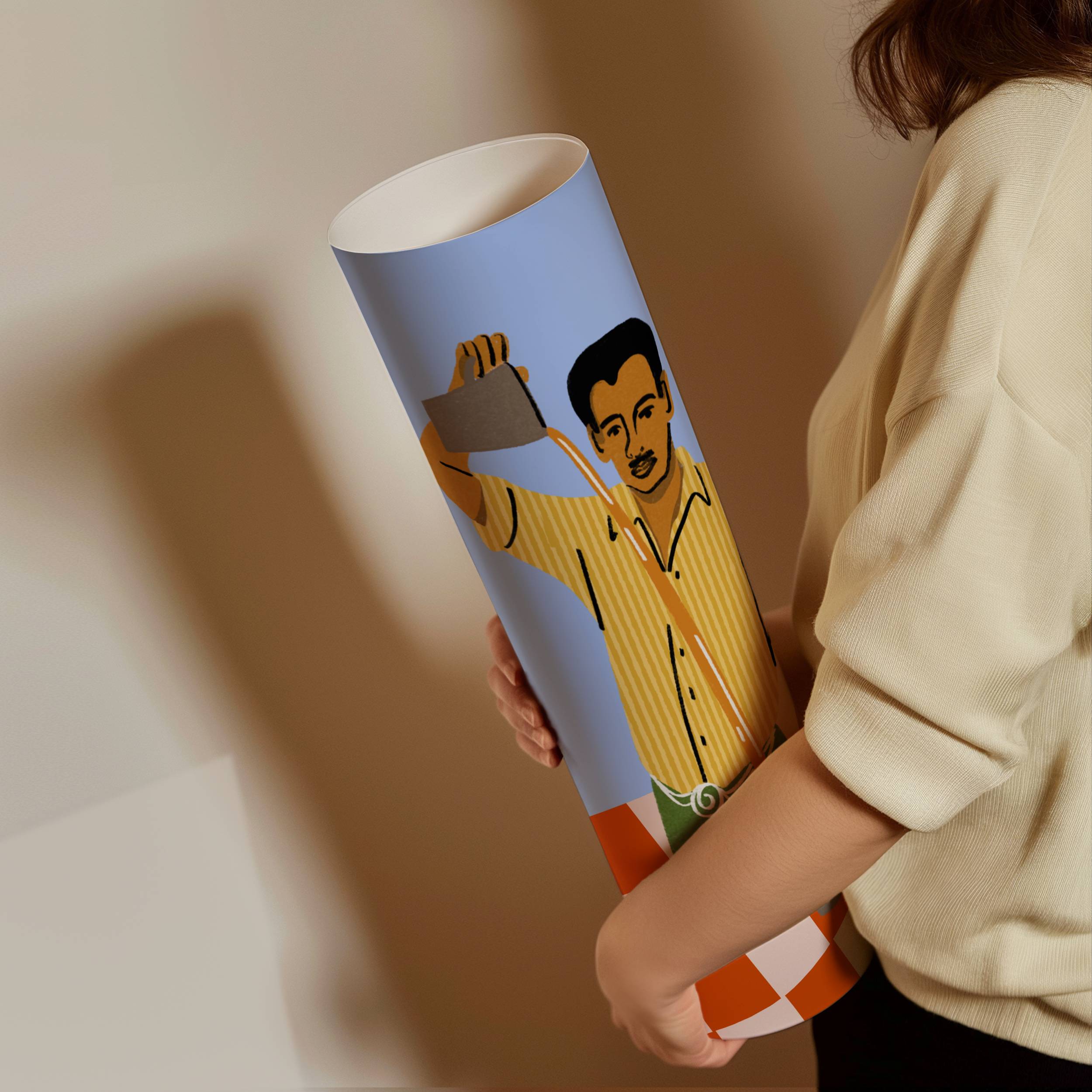 CHAI WALA PRINT
