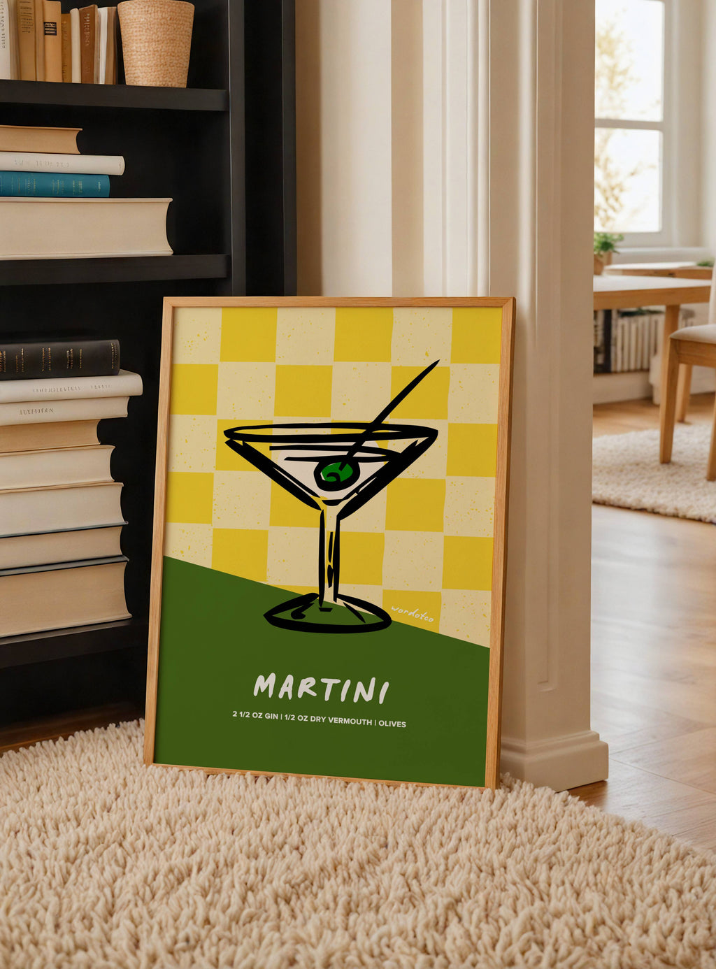 MARTINI COCKTAIL PRINT