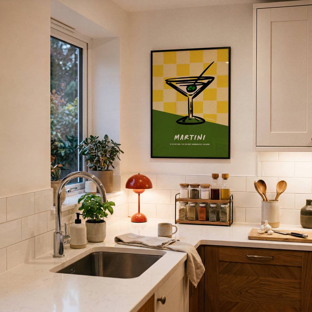 MARTINI COCKTAIL PRINT
