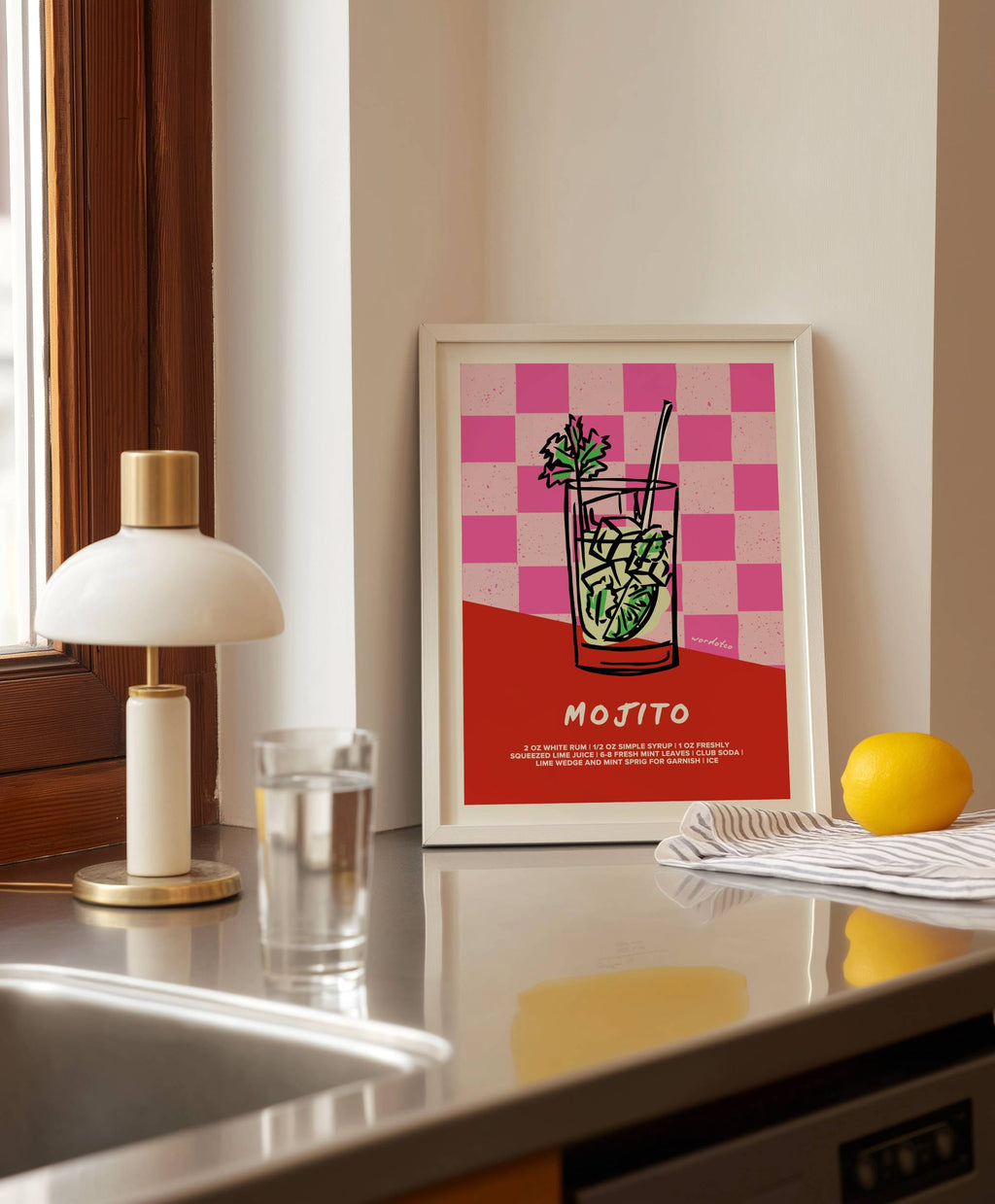 MOJITO COCKTAIL PRINT