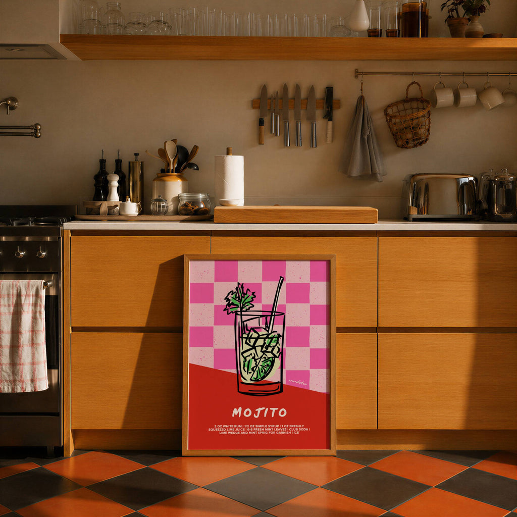 MOJITO COCKTAIL PRINT