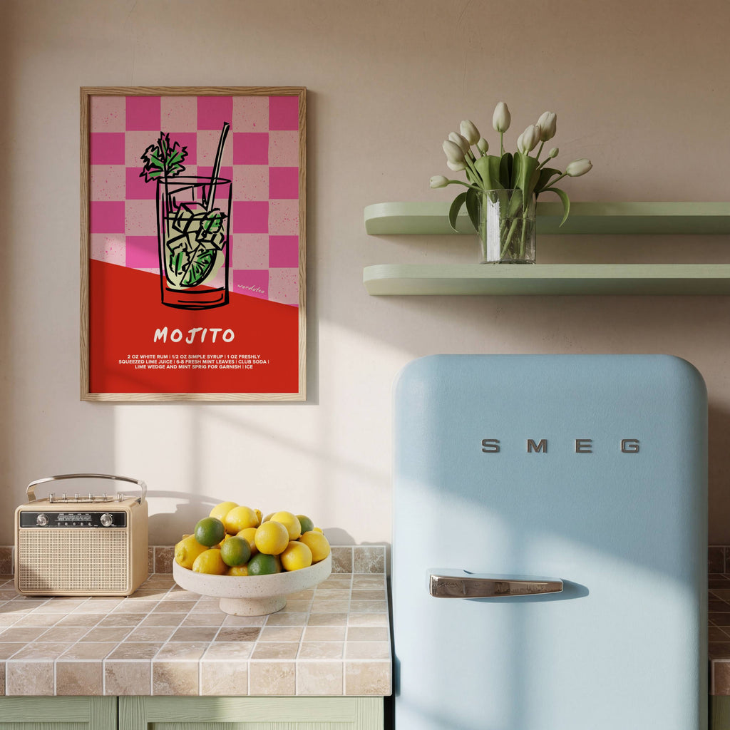 MOJITO COCKTAIL PRINT