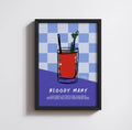 BLOODY MARY COCKTAIL PRINT