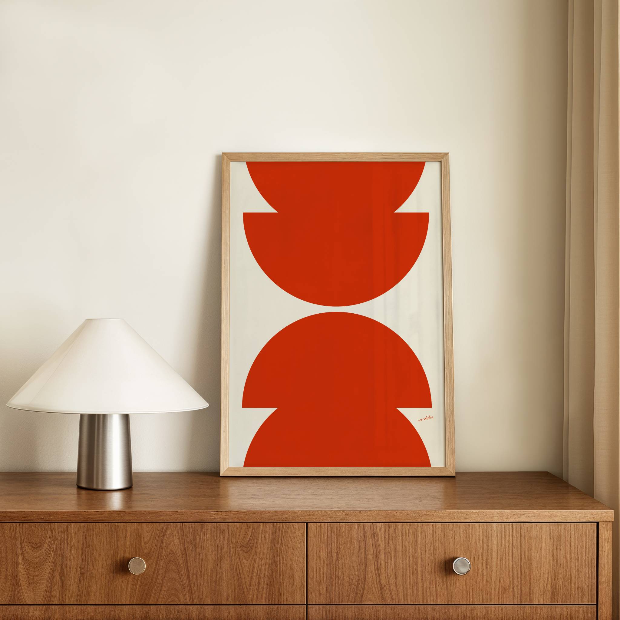 CLASHING FORMS PRINT