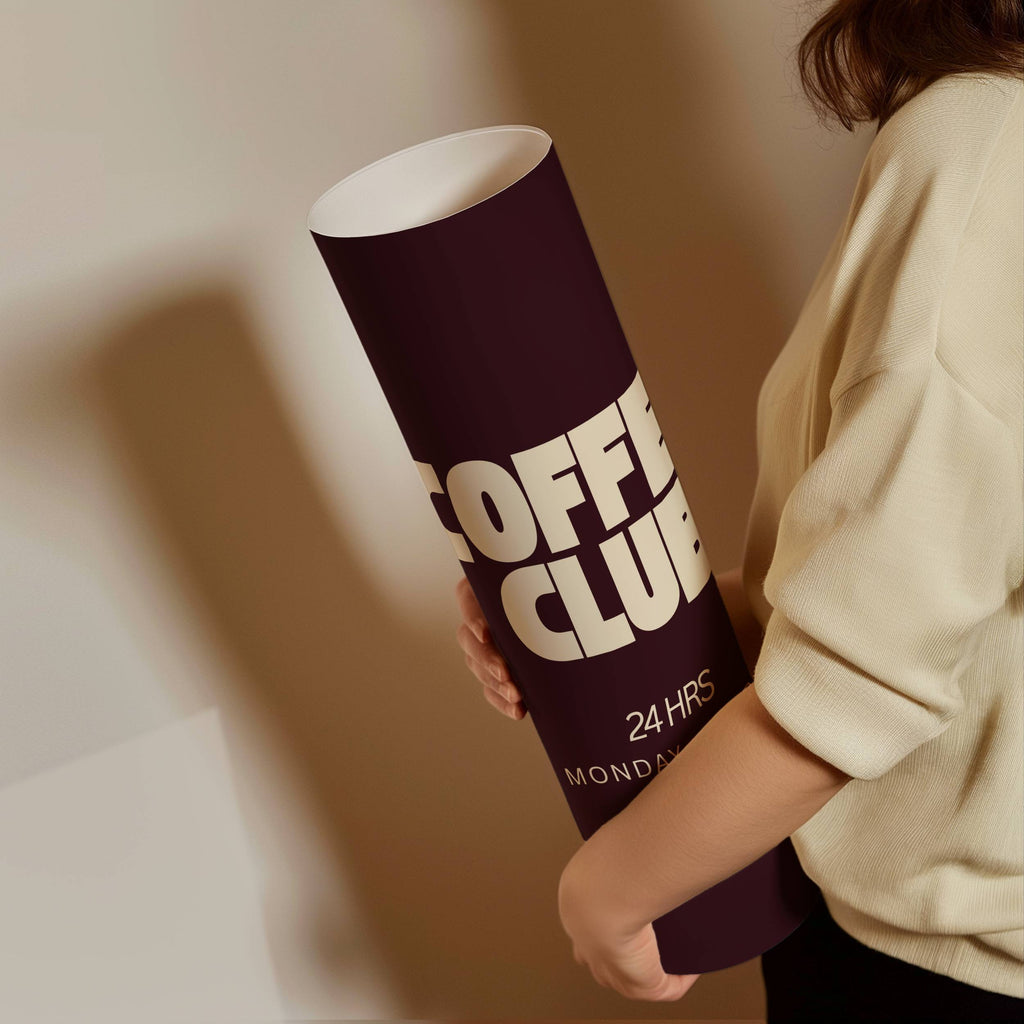 COFFEE CLUB PRINT