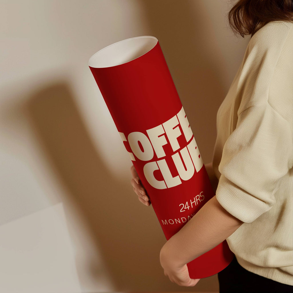 COFFEE CLUB PRINT