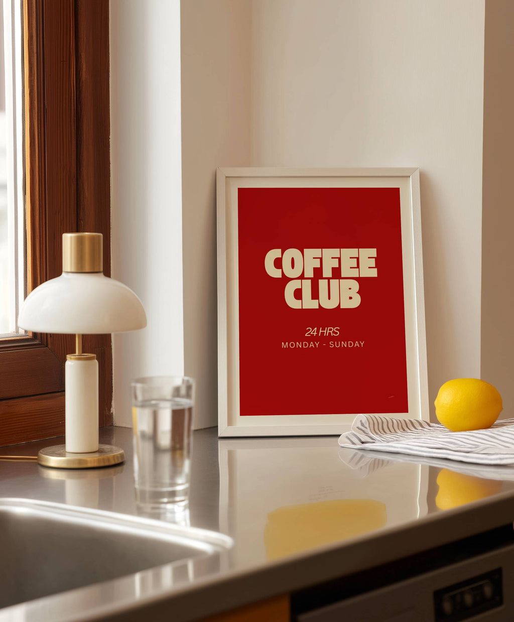 COFFEE CLUB PRINT