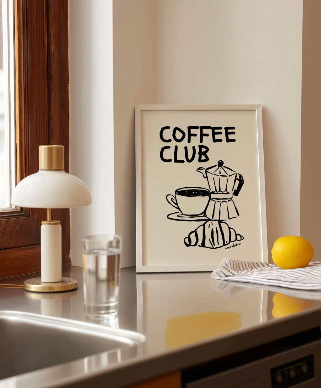 COFFEE CLUB PRINT