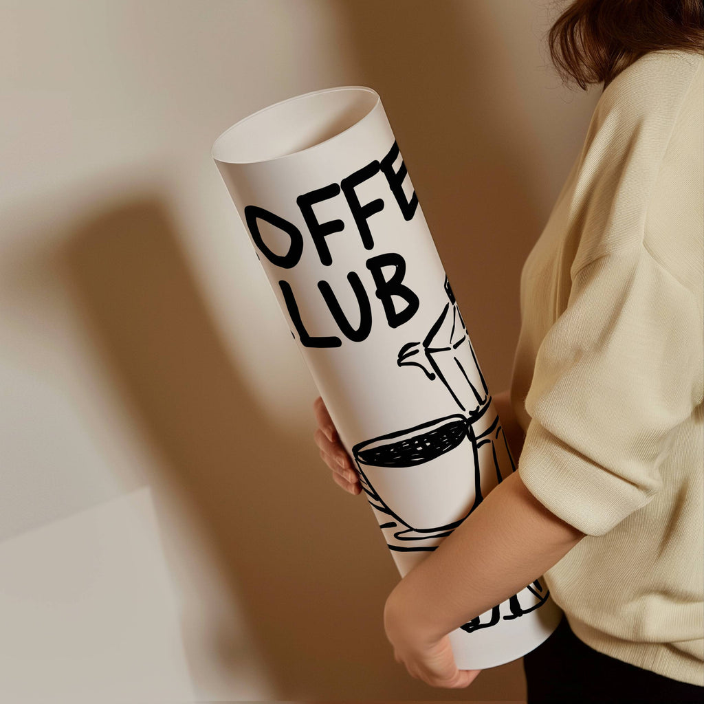 COFFEE CLUB PRINT