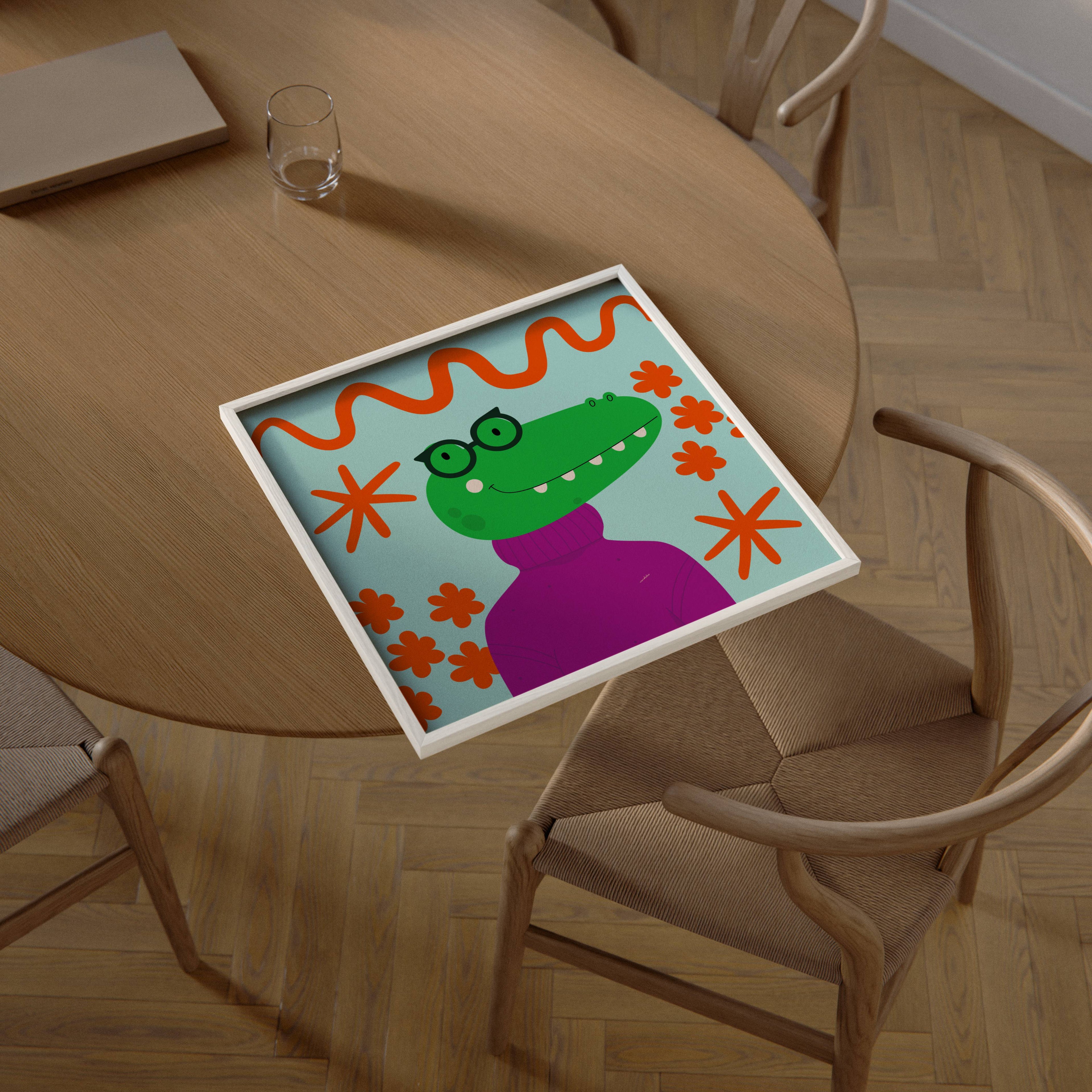 GENTLEMAN CROCODILE PRINT