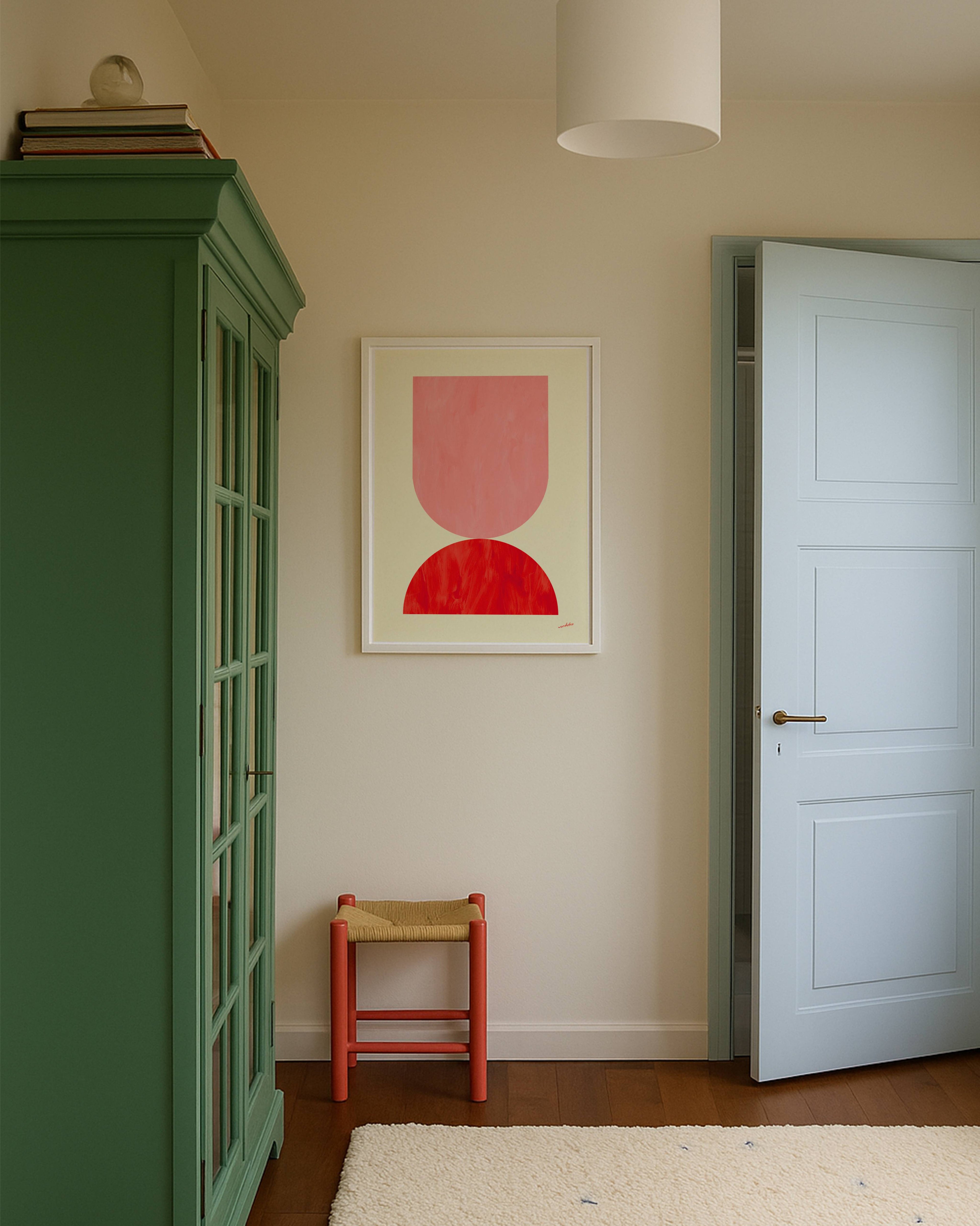 CURVED COMPOSITION PRINT