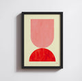 CURVED COMPOSITION PRINT