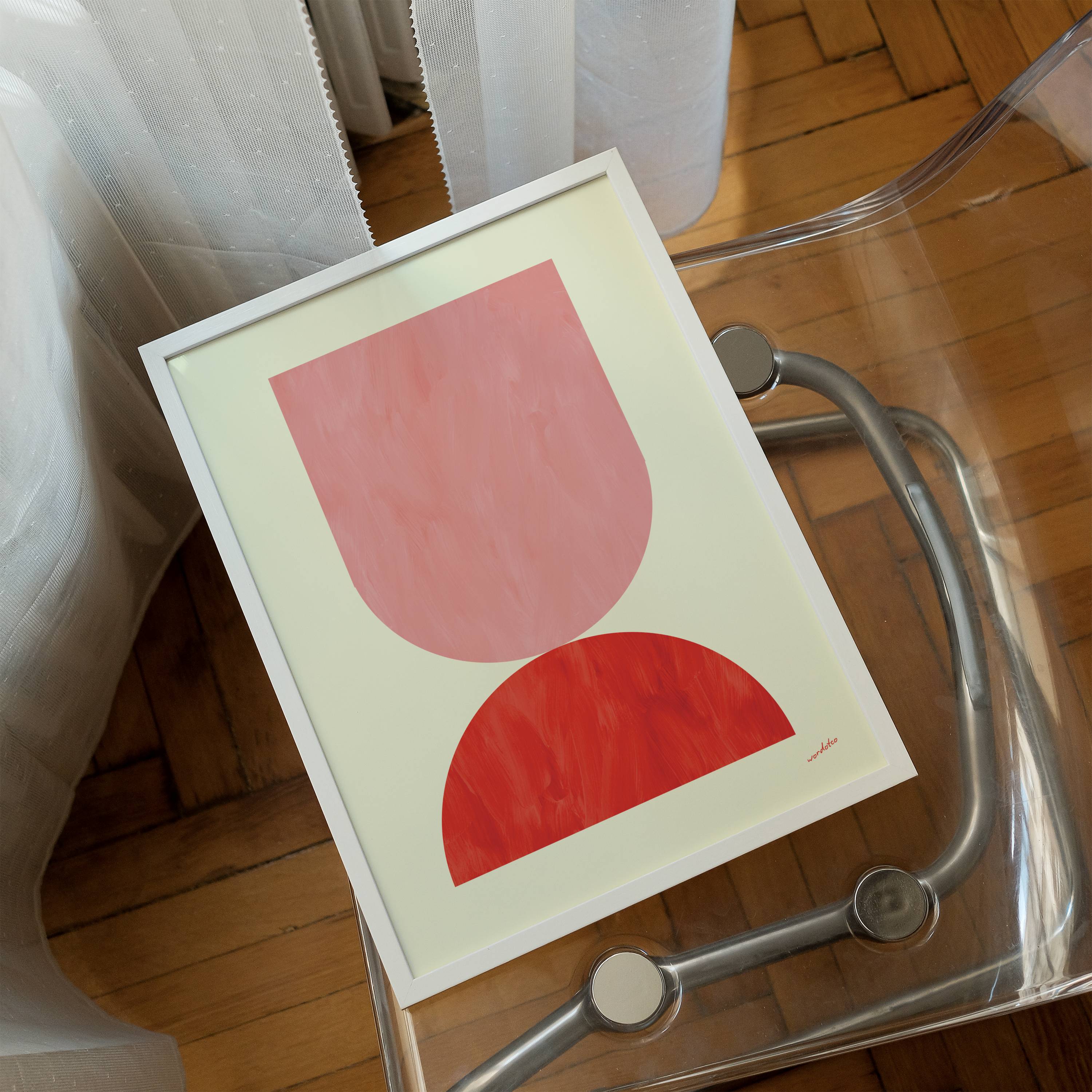 CURVED COMPOSITION PRINT