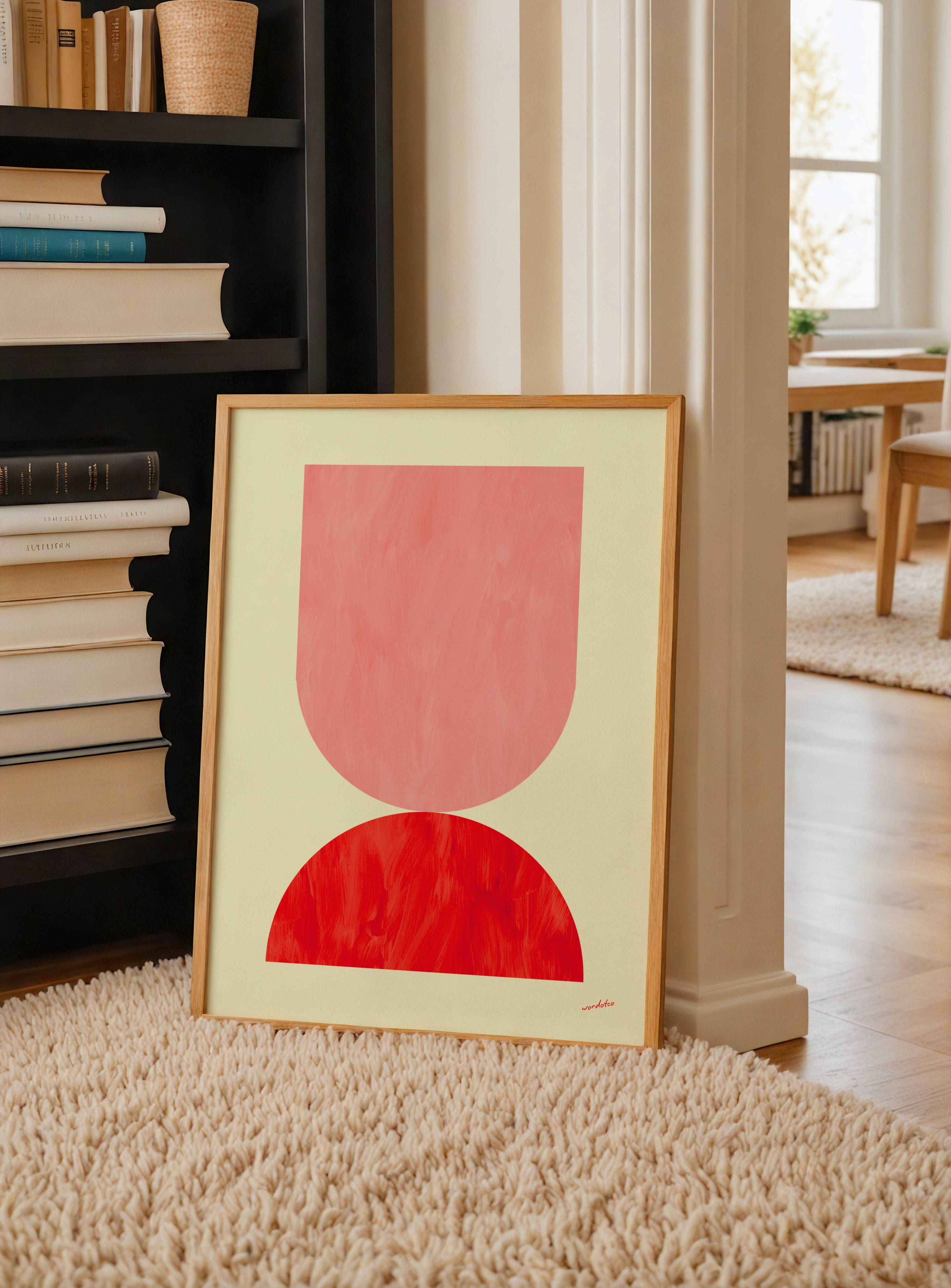 CURVED COMPOSITION PRINT
