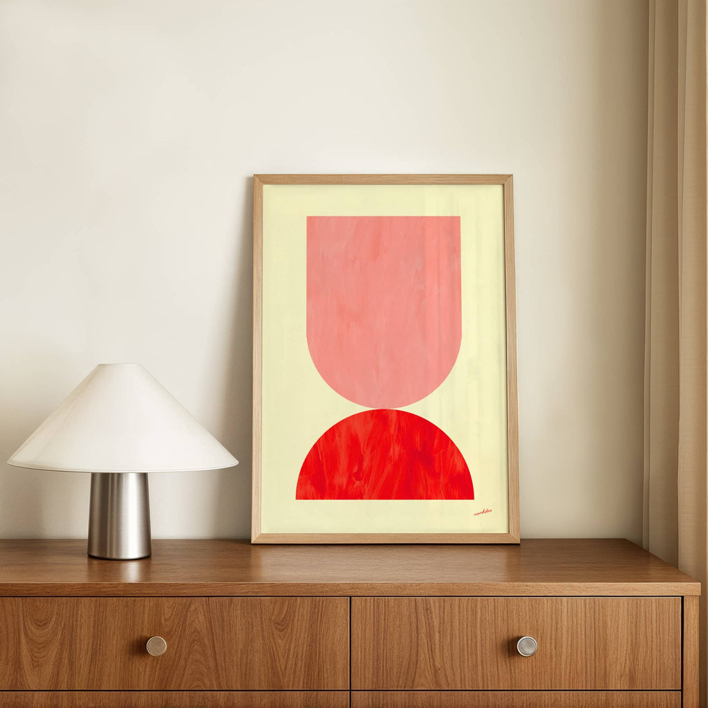 CURVED COMPOSITION PRINT