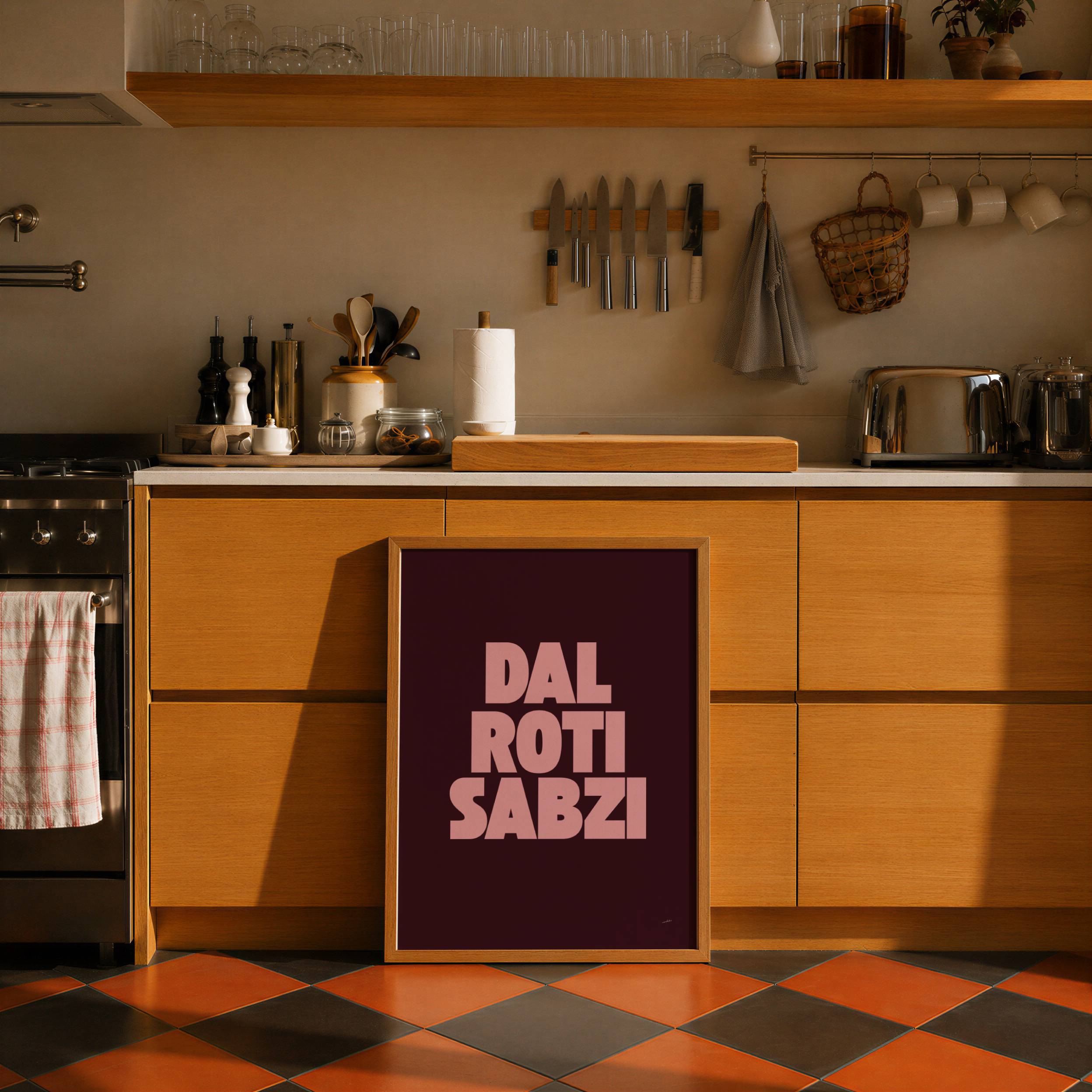 DAL ROTI SABZI PRINT