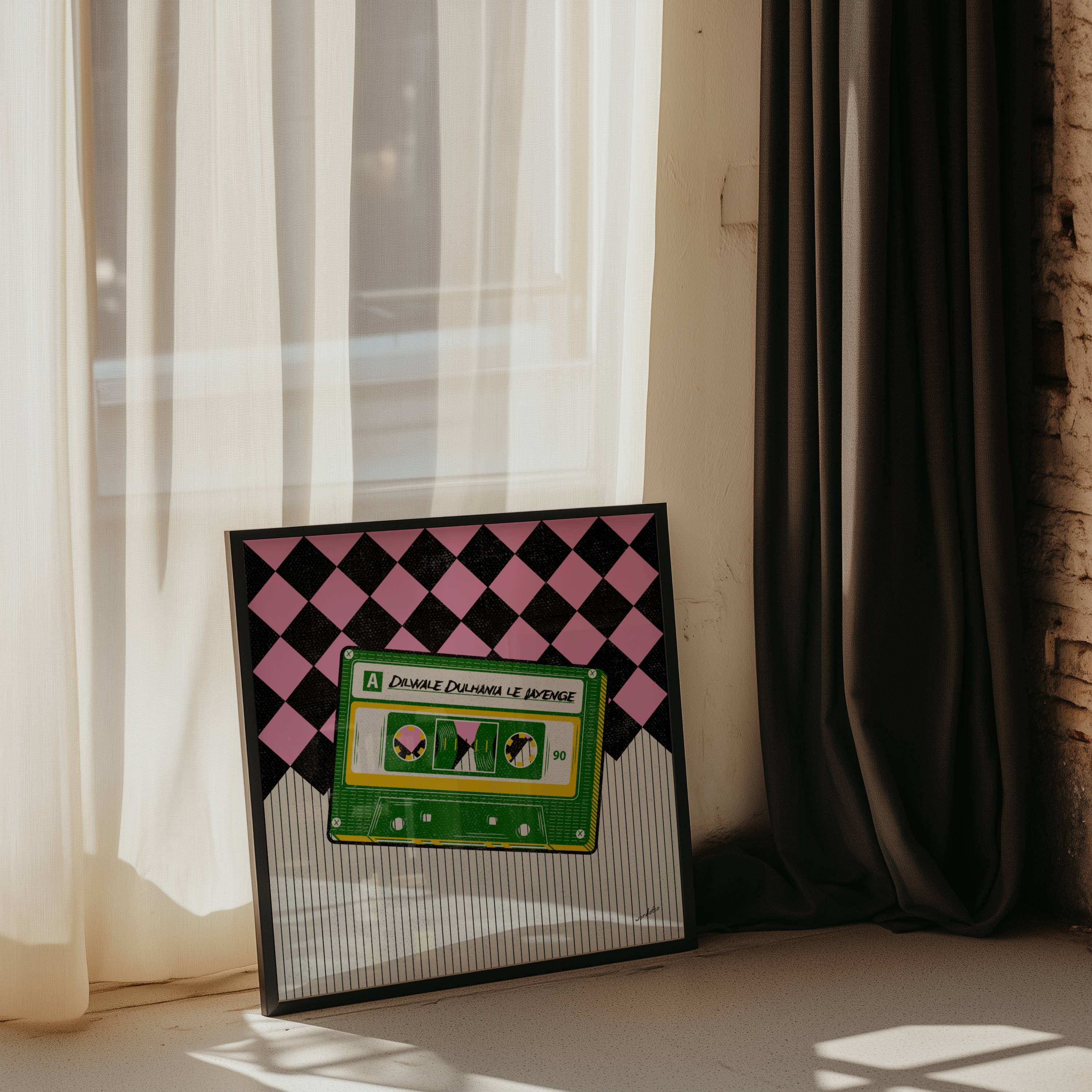 DILWALE DULHANIA LE JAYENGE CASSETTE PRINT