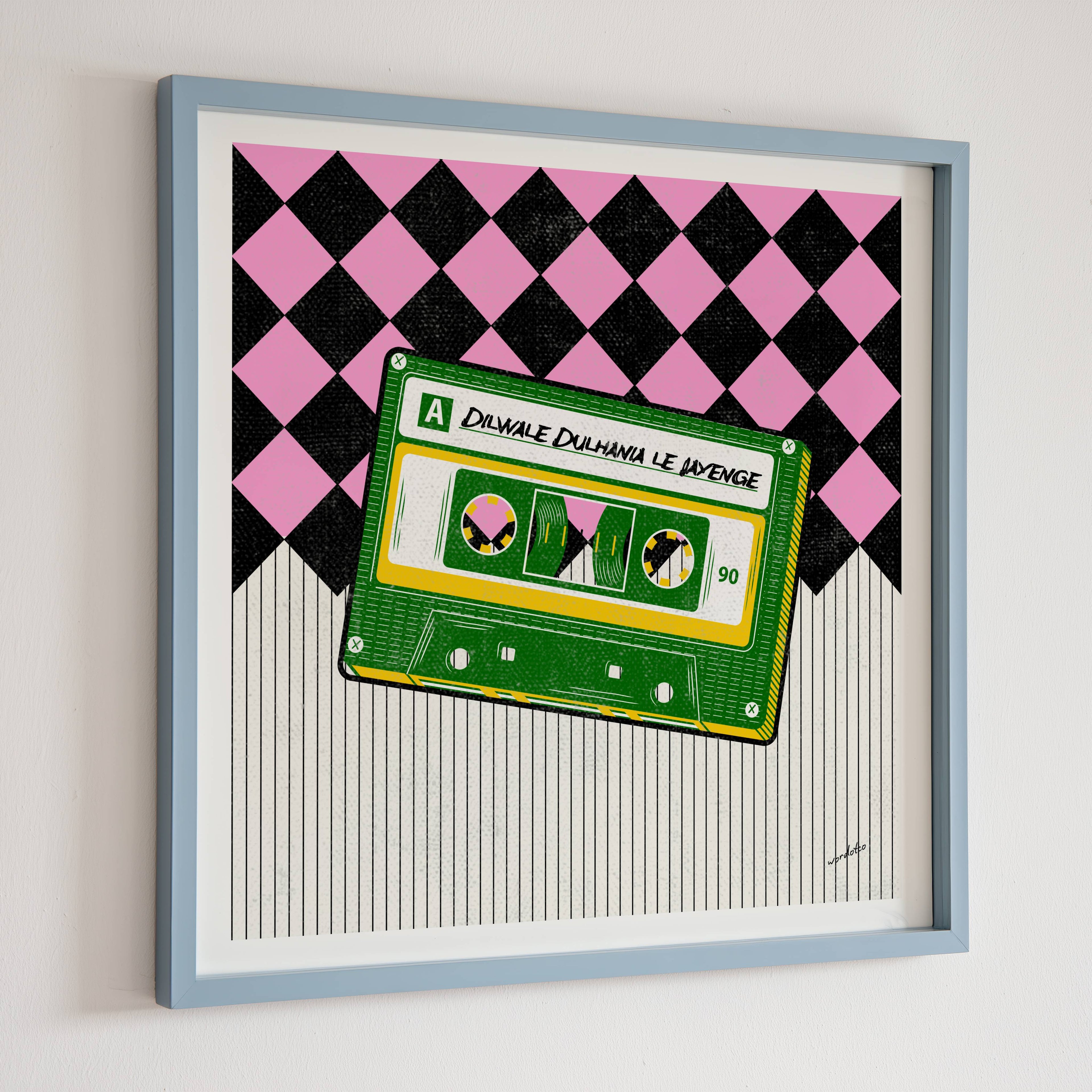 DILWALE DULHANIA LE JAYENGE CASSETTE PRINT