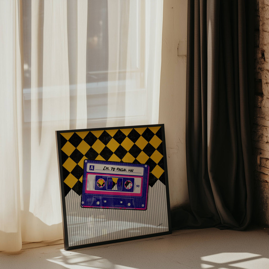DIL TO PAGAL HAI CASSETTE PRINT