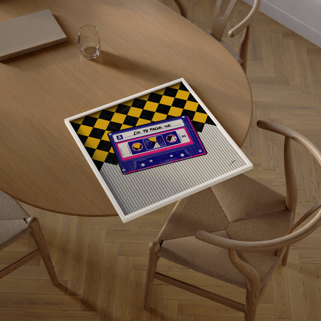 DIL TO PAGAL HAI CASSETTE PRINT