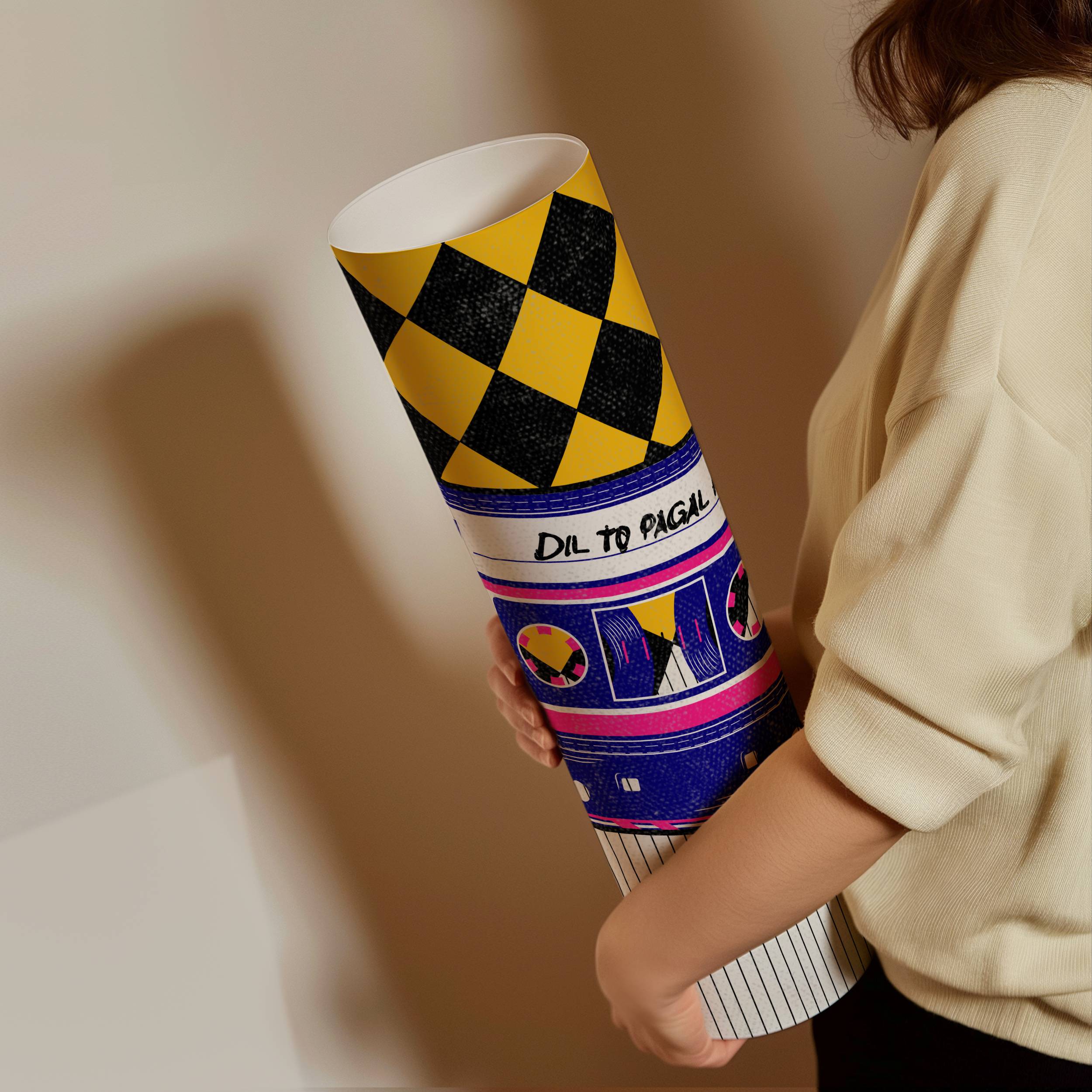 DIL TO PAGAL HAI CASSETTE PRINT