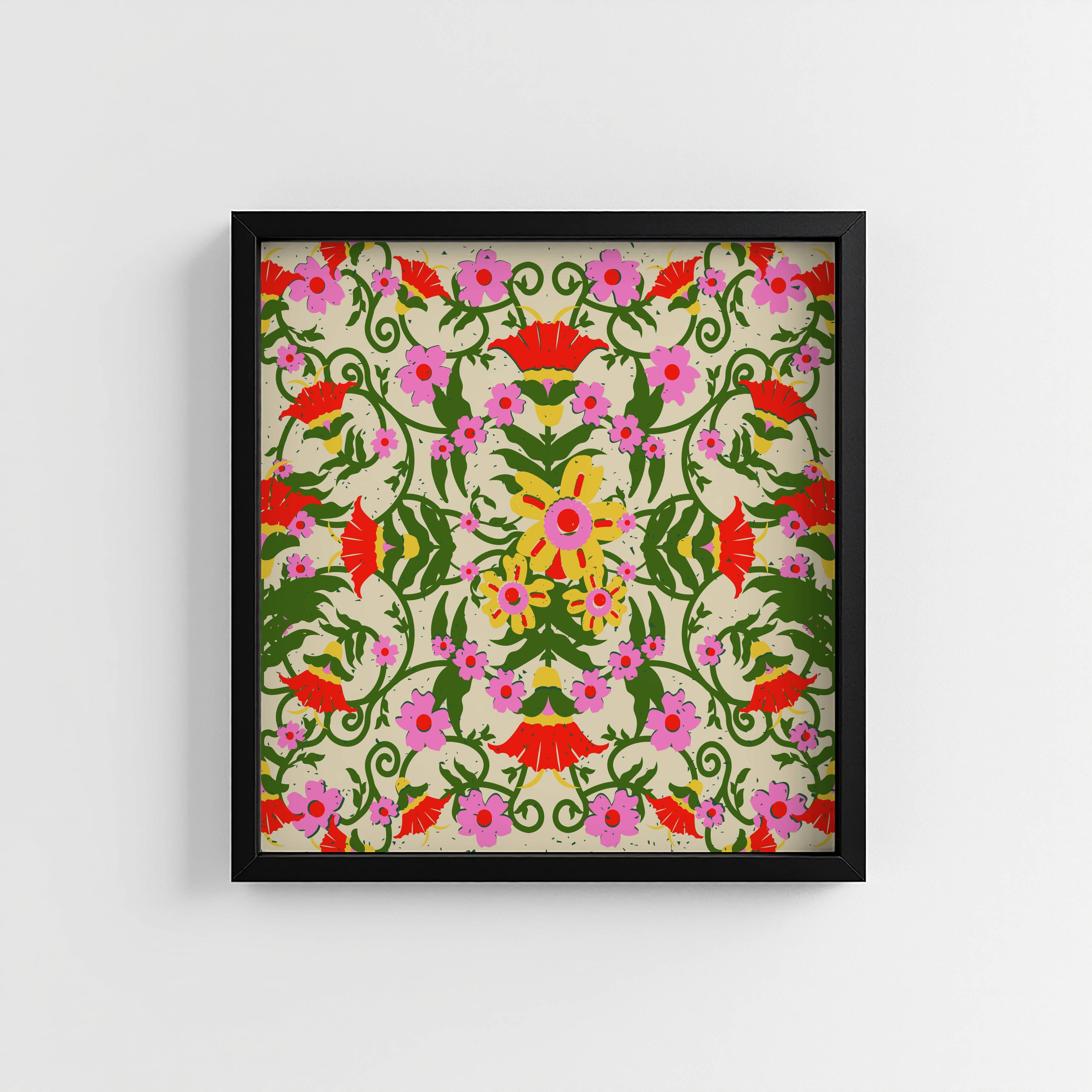 FLORAL PATTERN PRINT