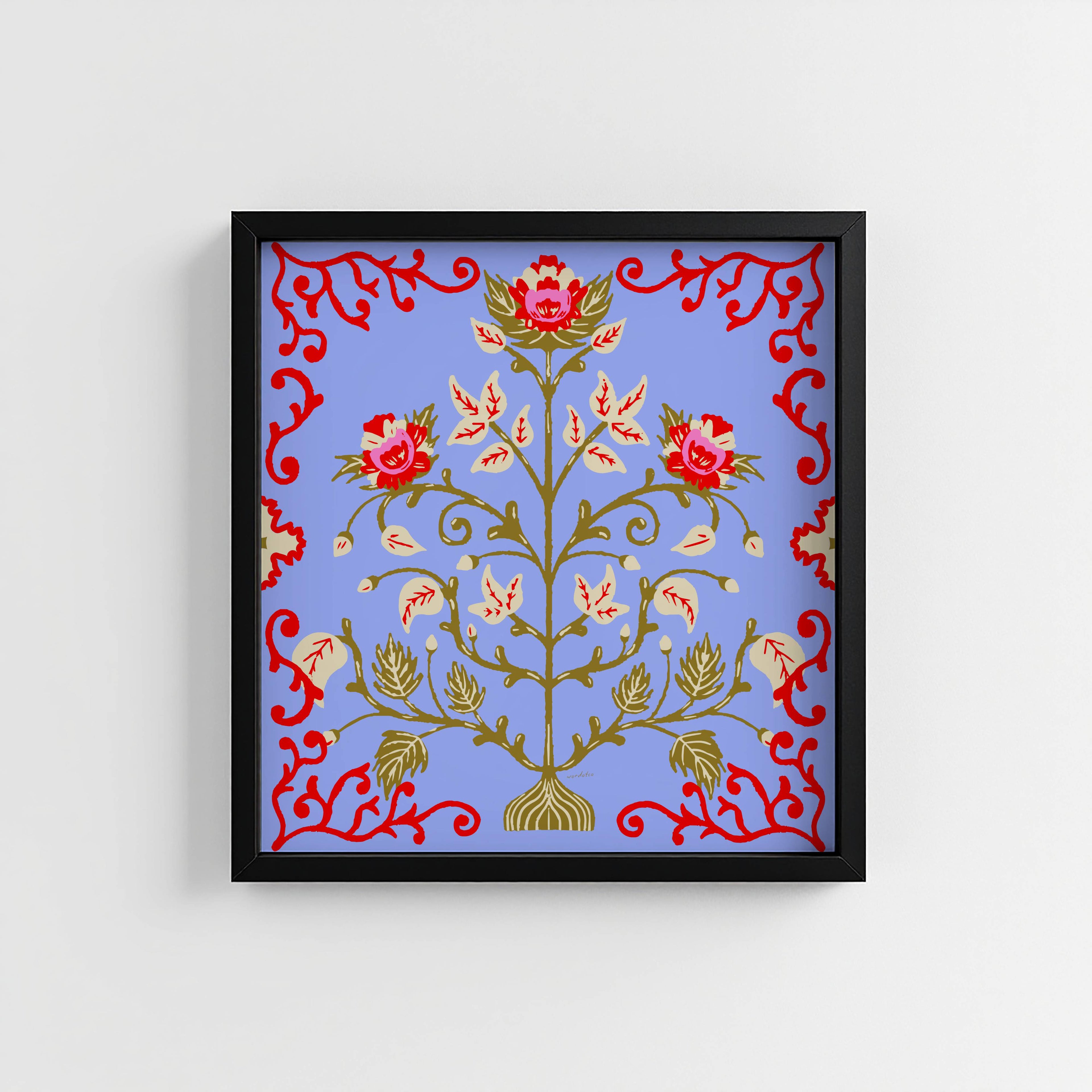 FLORAL PATTERN PRINT
