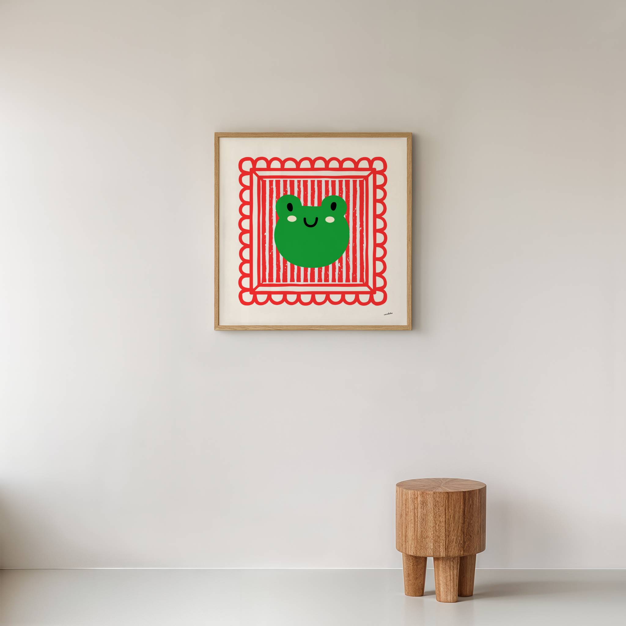 CUTE FROG PRINT