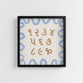 GUJARATI NUMBER CHART PRINT