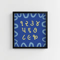 GUJARATI NUMBER CHART PRINT