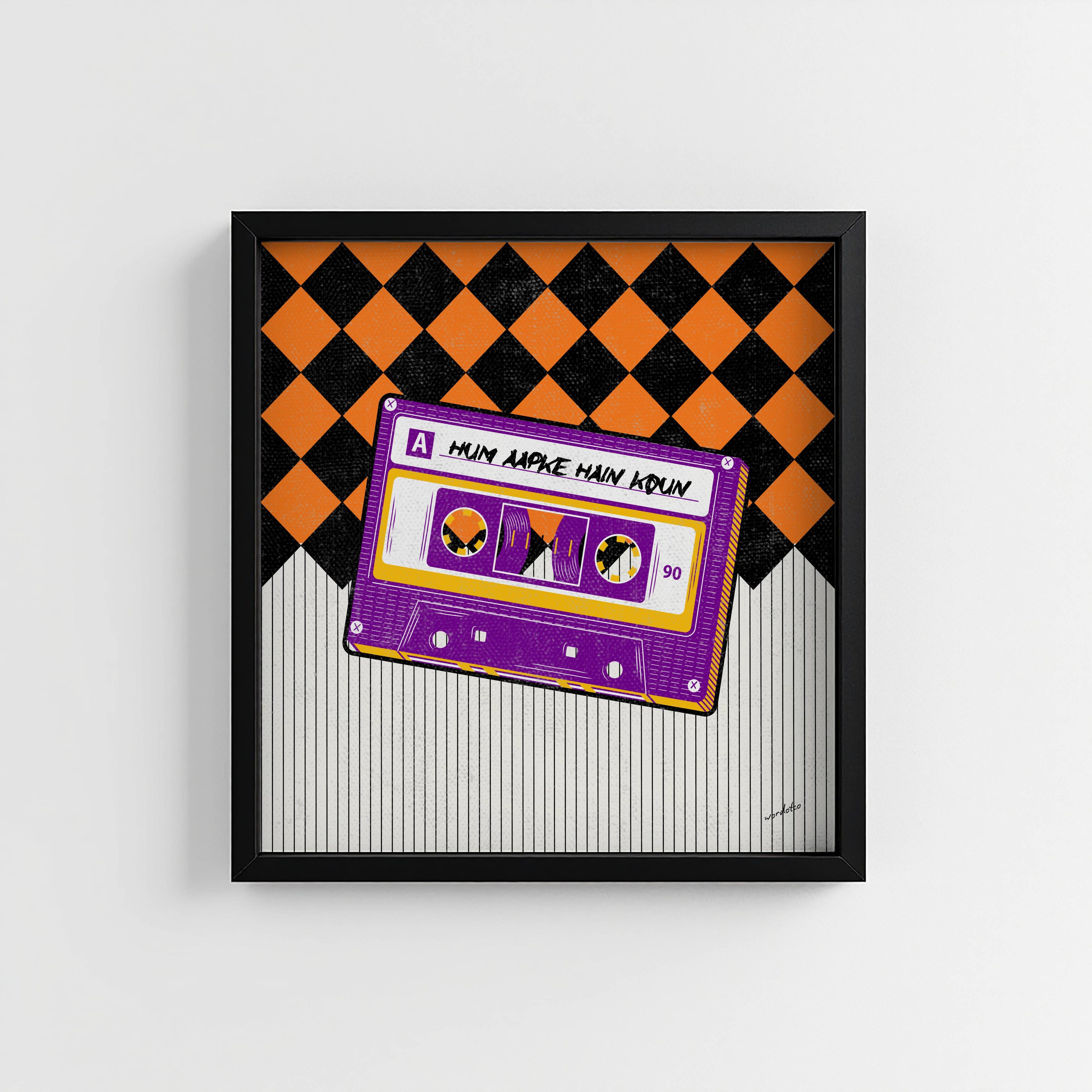HUM AAPKE HAIN KOUN CASSETTE PRINT