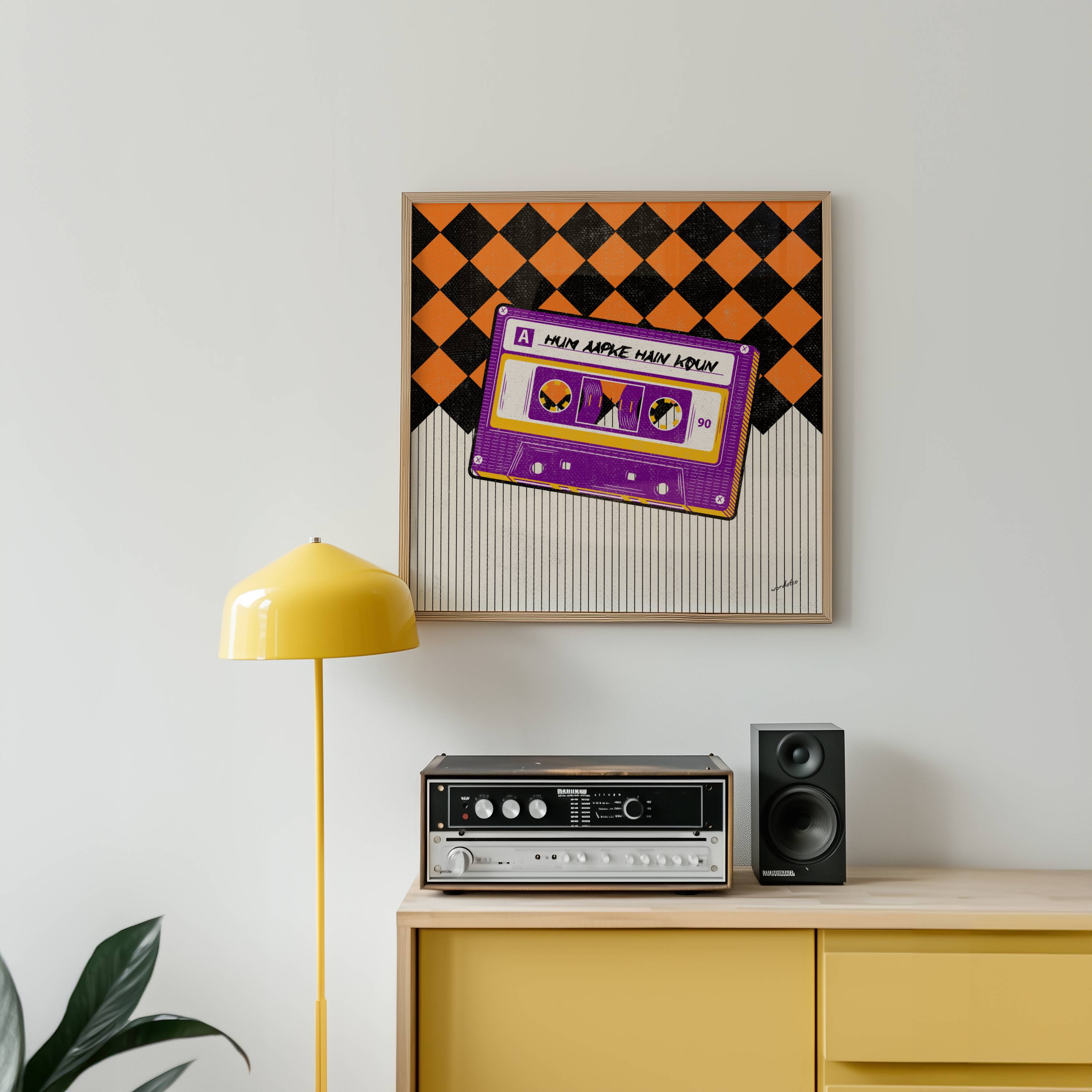 HUM AAPKE HAIN KOUN CASSETTE PRINT