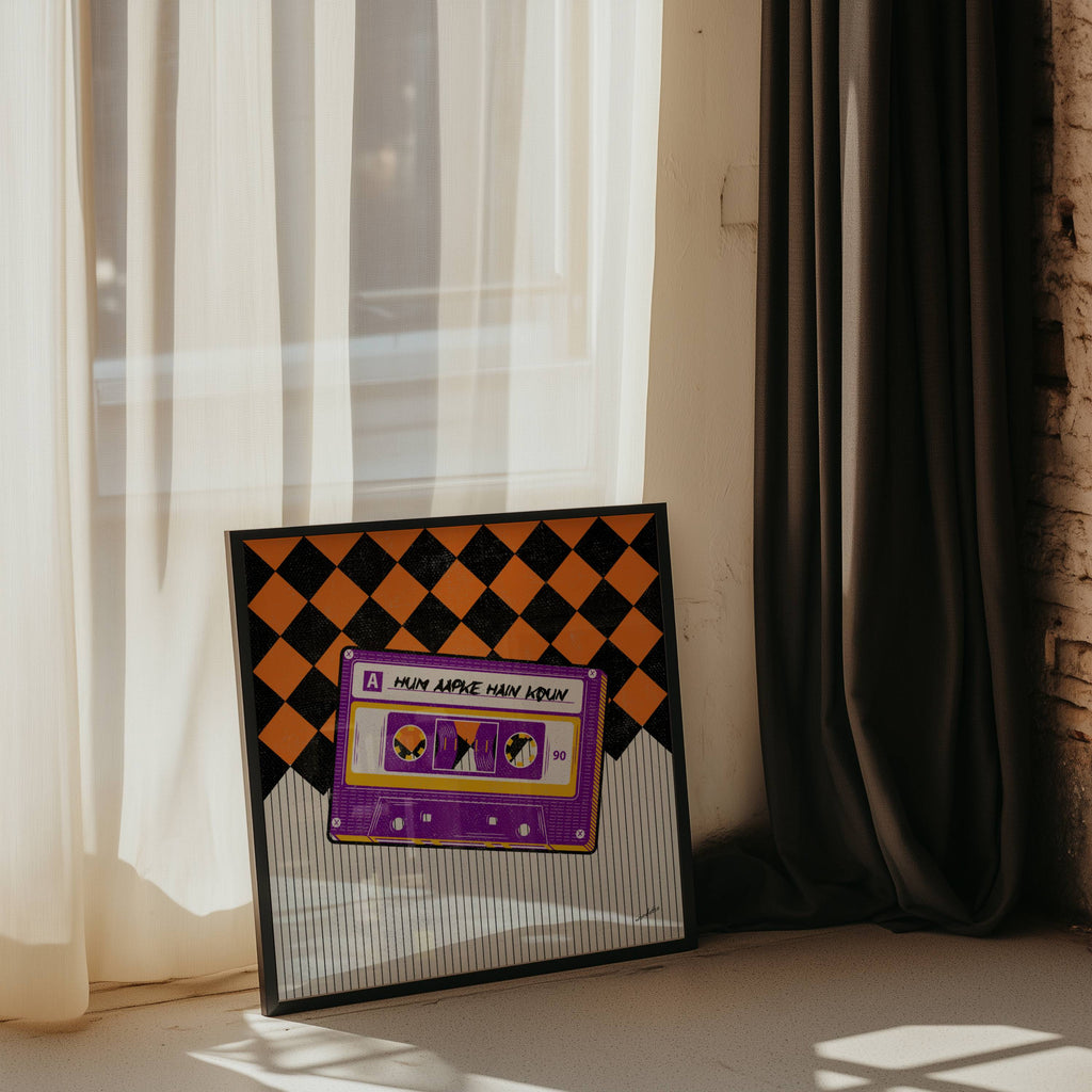 HUM AAPKE HAIN KOUN CASSETTE PRINT