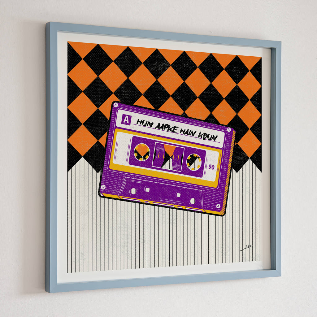 HUM AAPKE HAIN KOUN CASSETTE PRINT