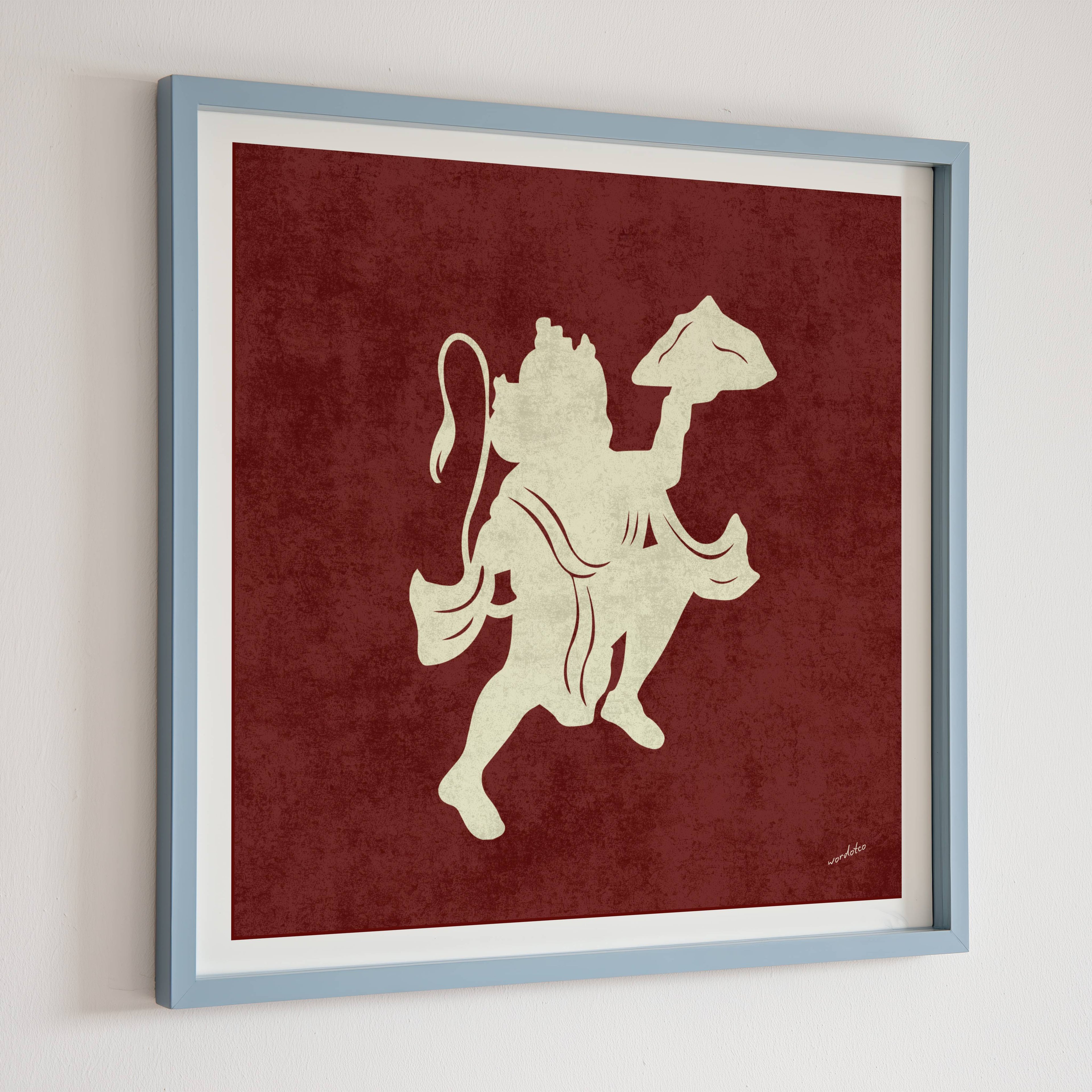 HANUMAN PRINT