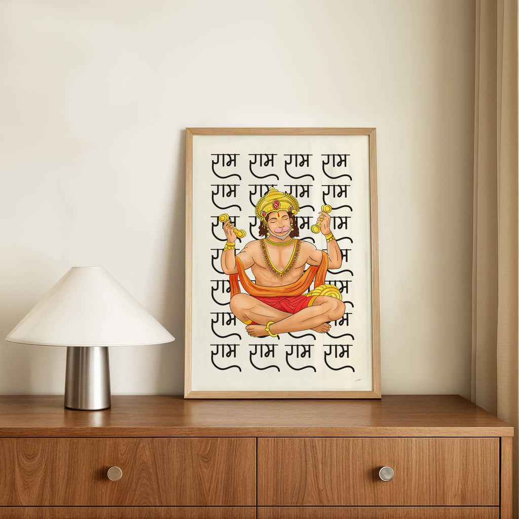 HANUMAN PRINT