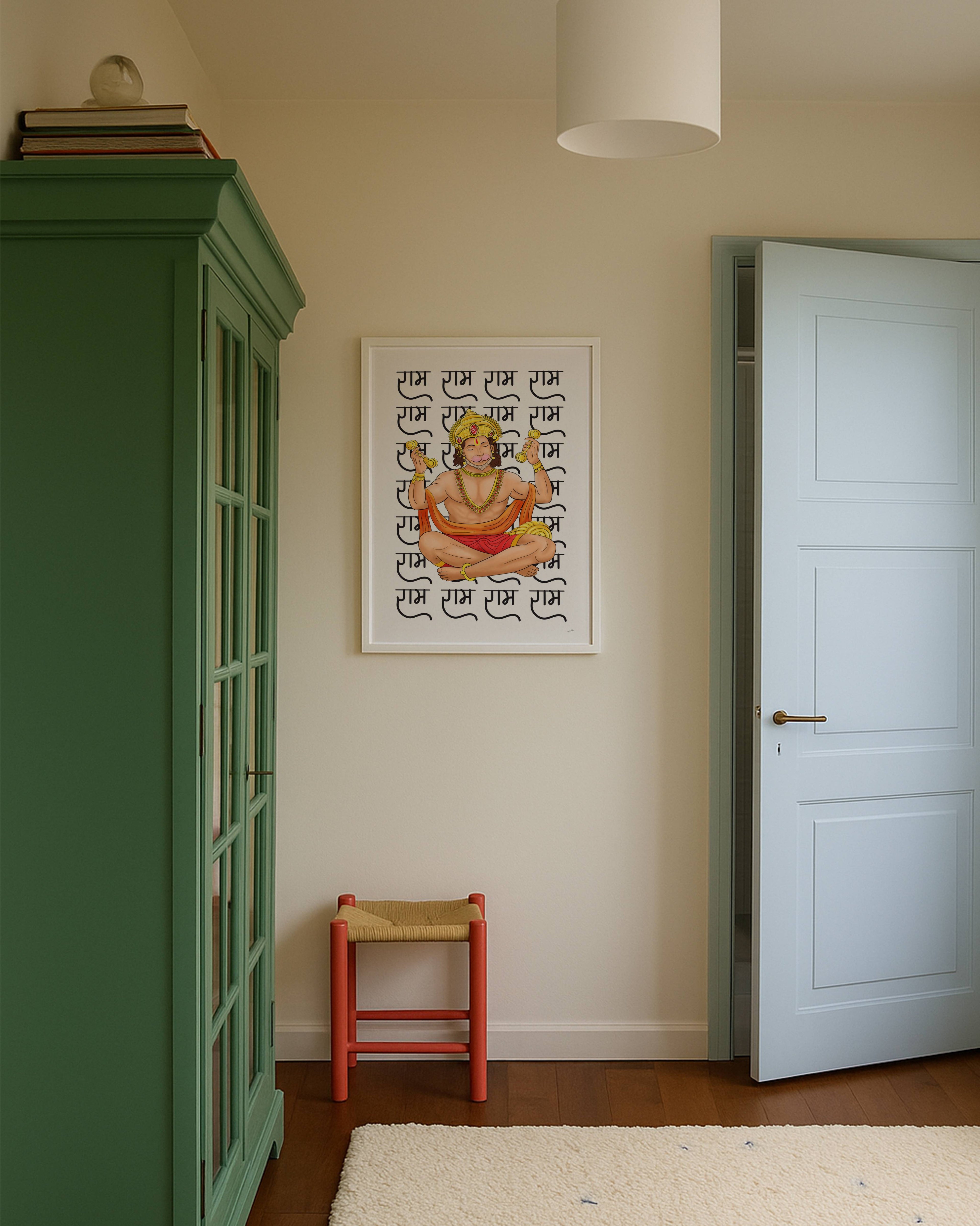 HANUMAN PRINT