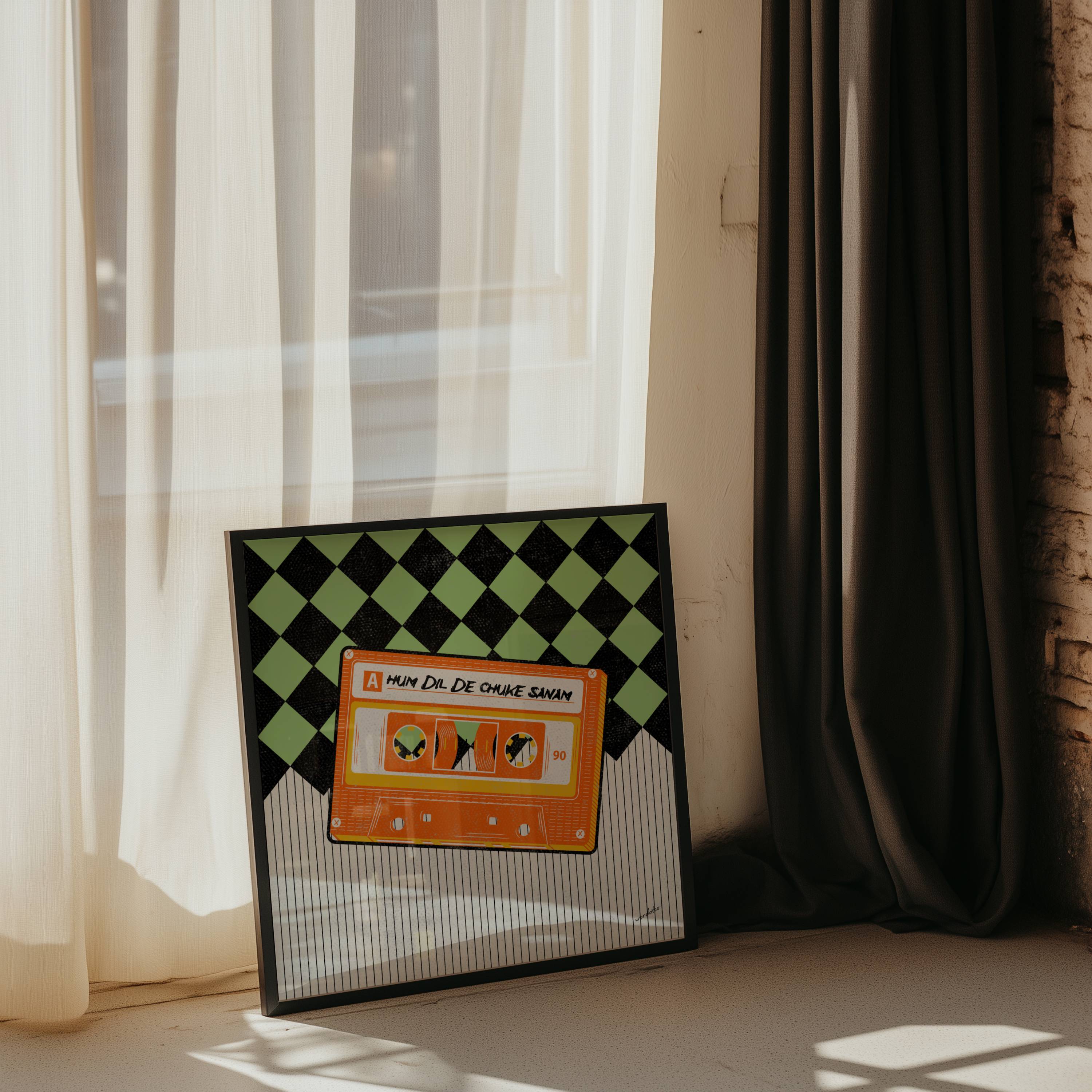 HUM DIL DE CHUKE SANAM CASSETTE PRINT