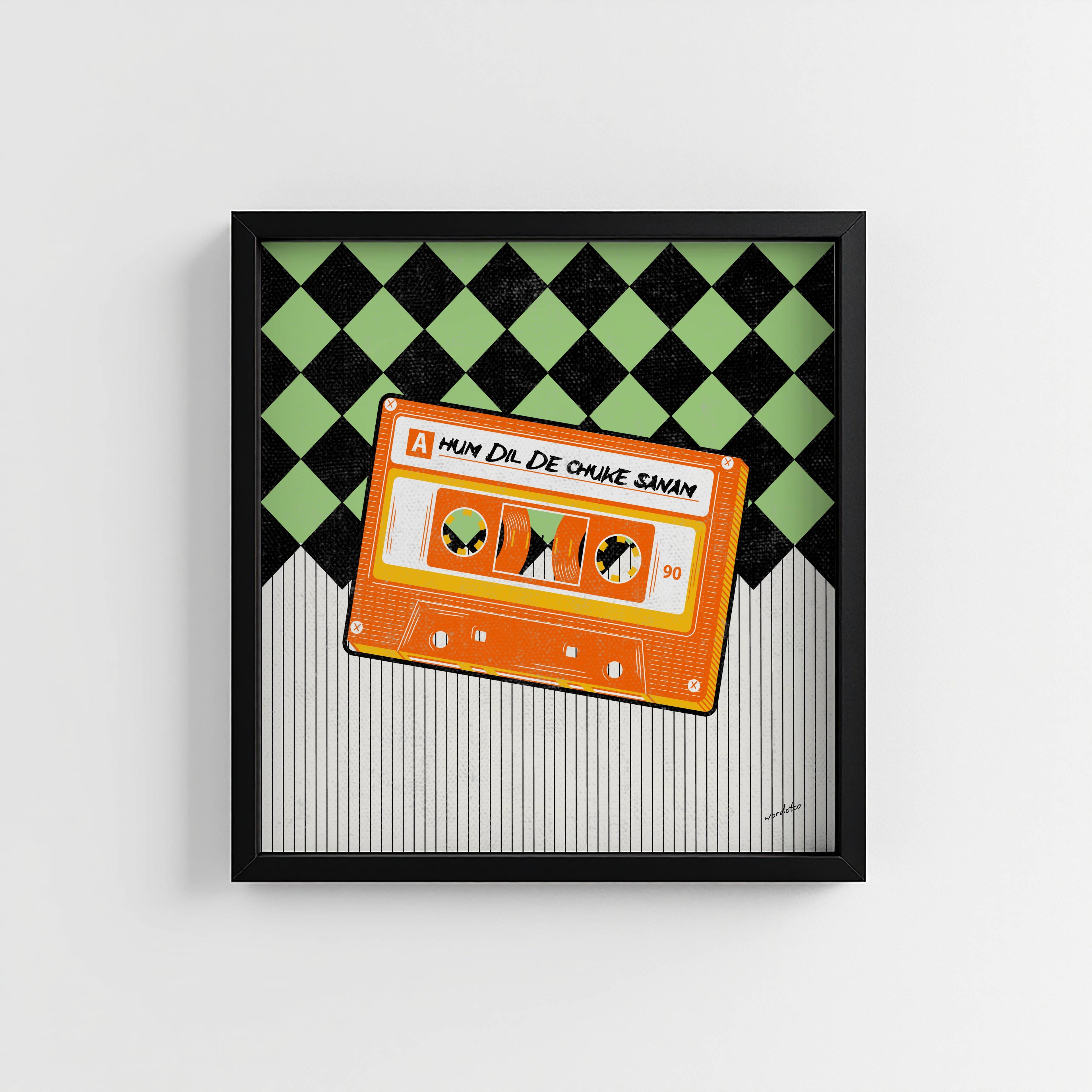 HUM DIL DE CHUKE SANAM CASSETTE PRINT
