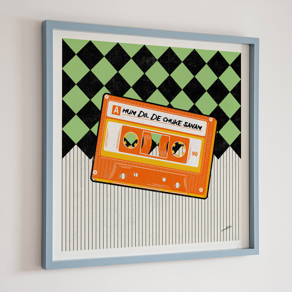 HUM DIL DE CHUKE SANAM CASSETTE PRINT