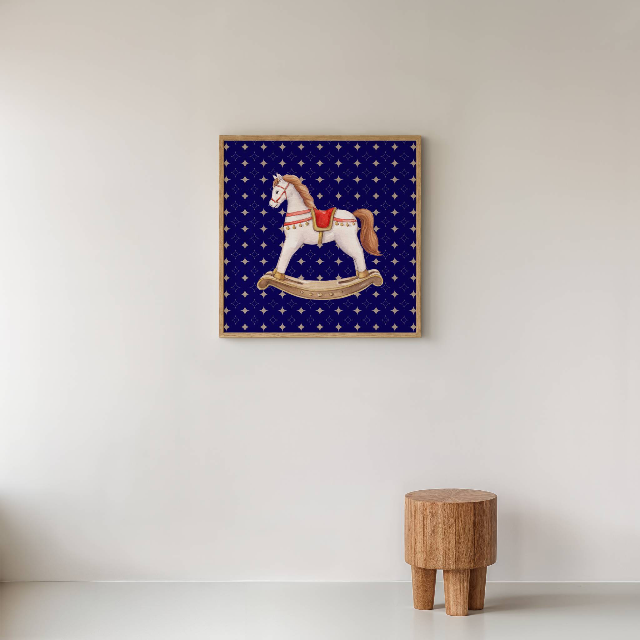 ROCKING HORSE PRINT