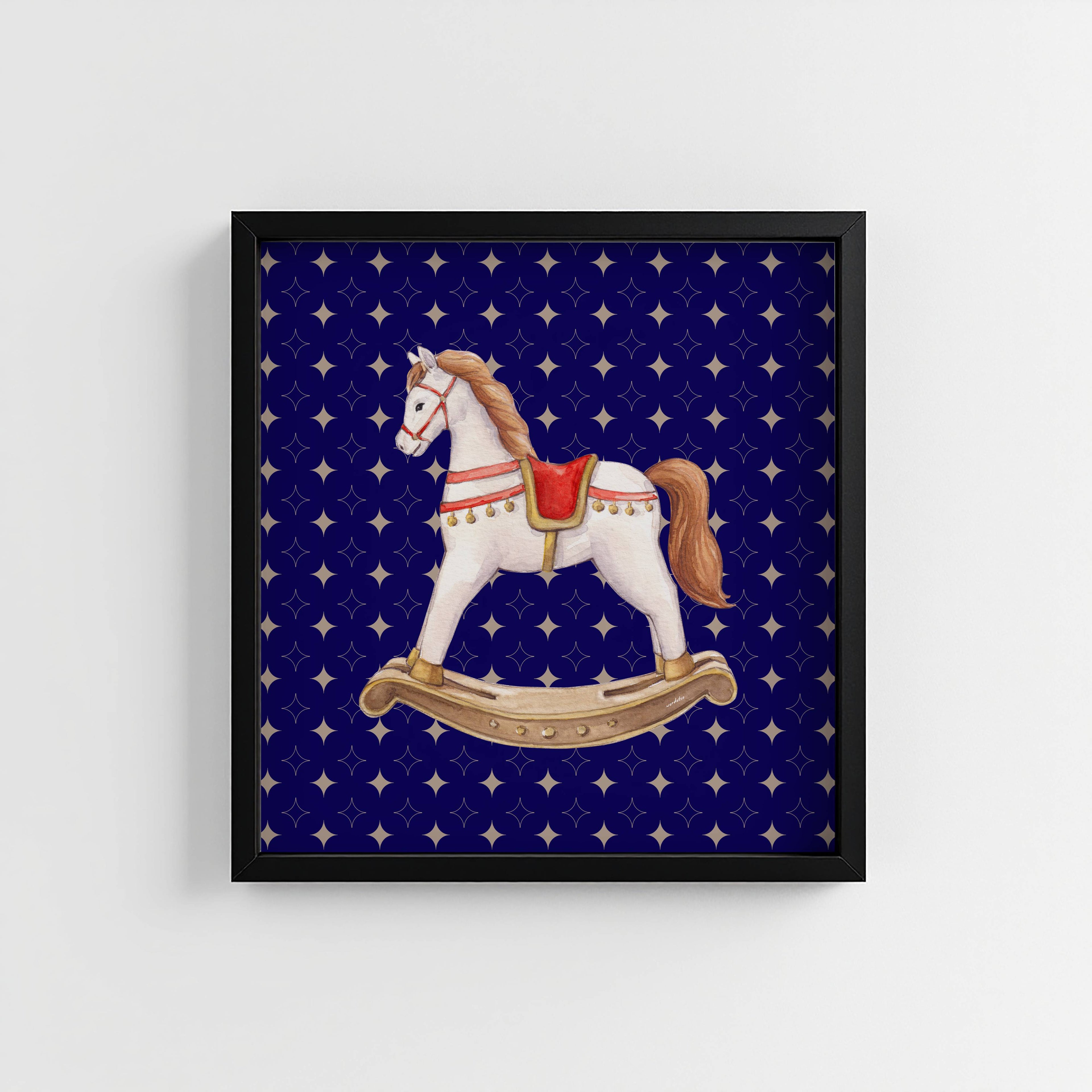 ROCKING HORSE PRINT