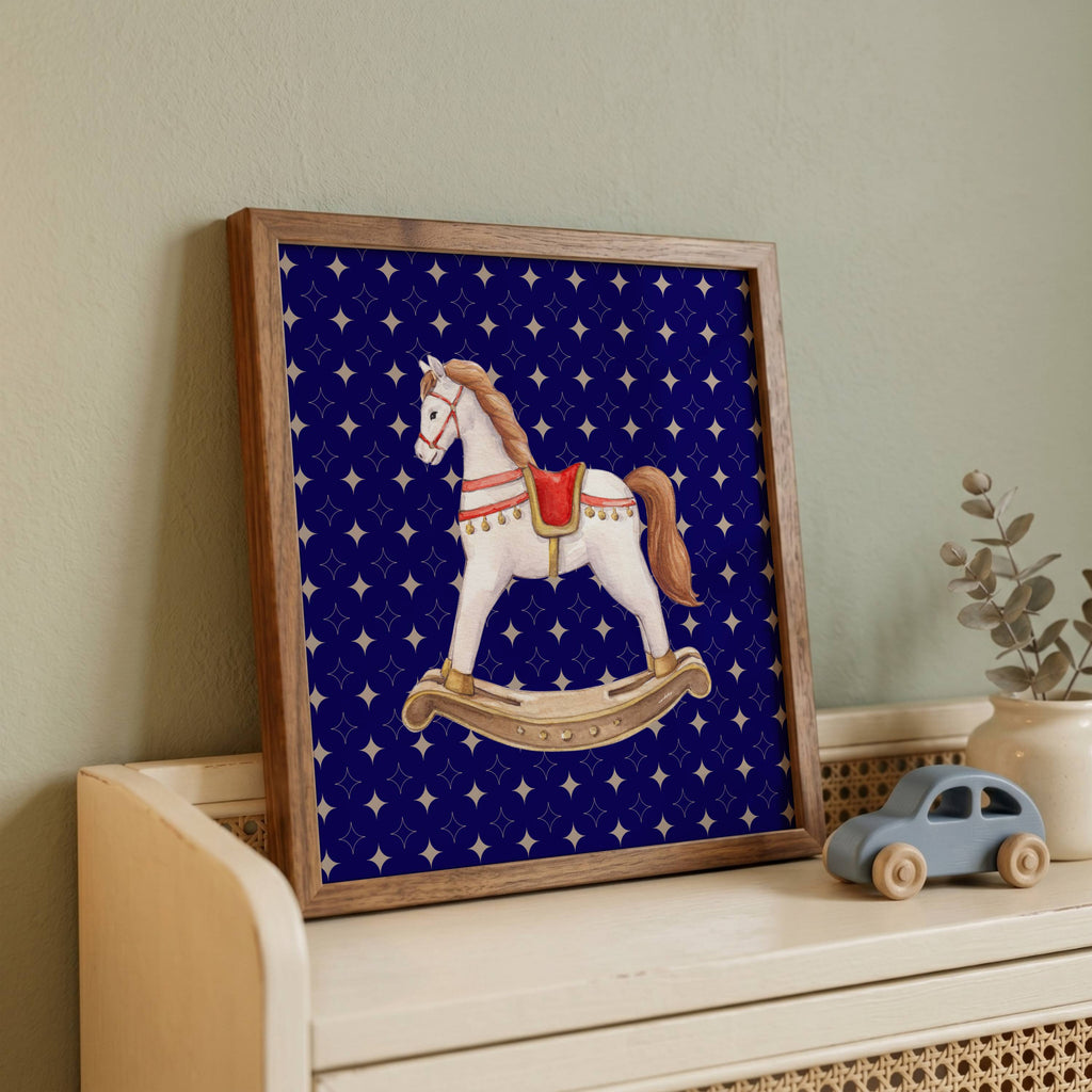 ROCKING HORSE PRINT