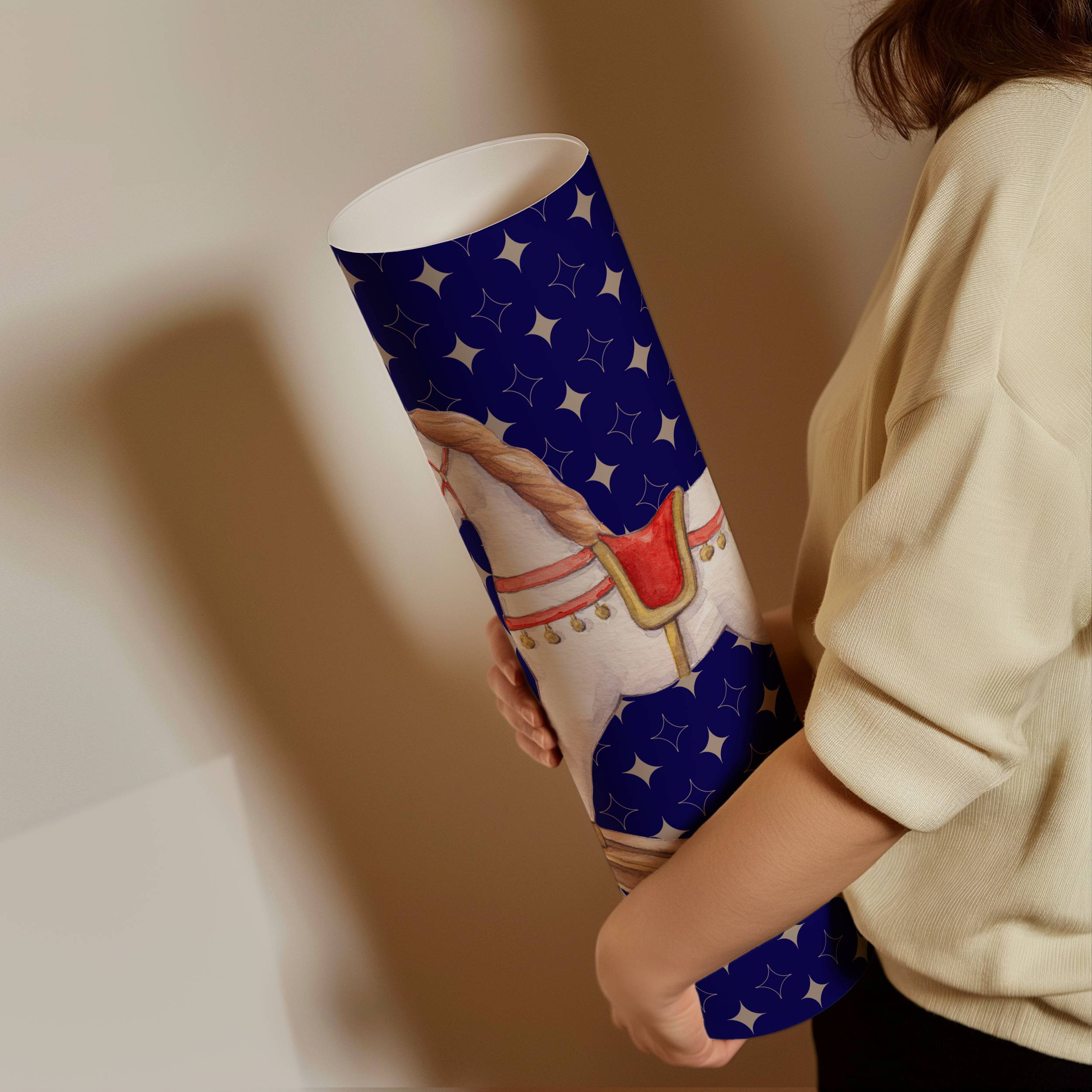 ROCKING HORSE PRINT
