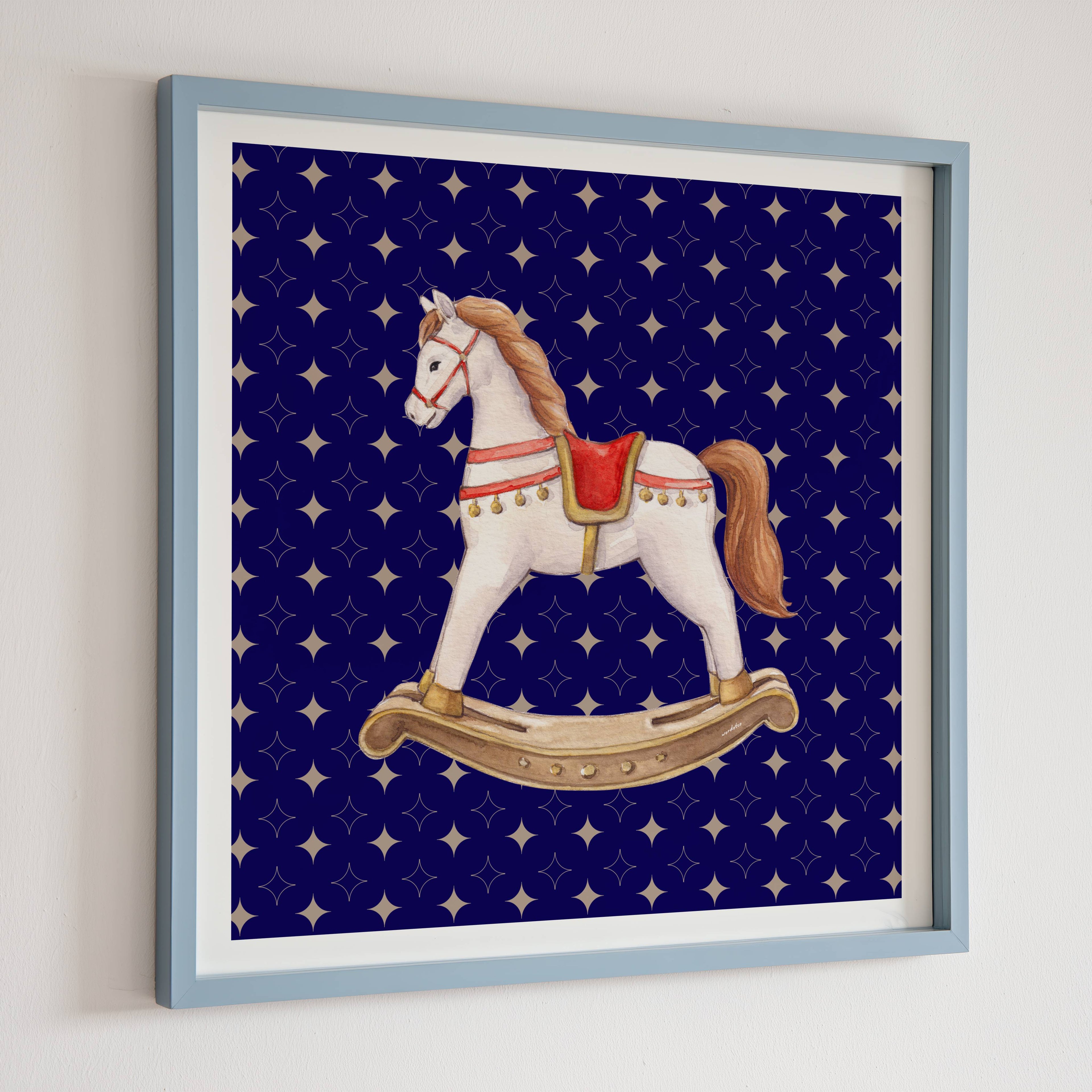 ROCKING HORSE PRINT