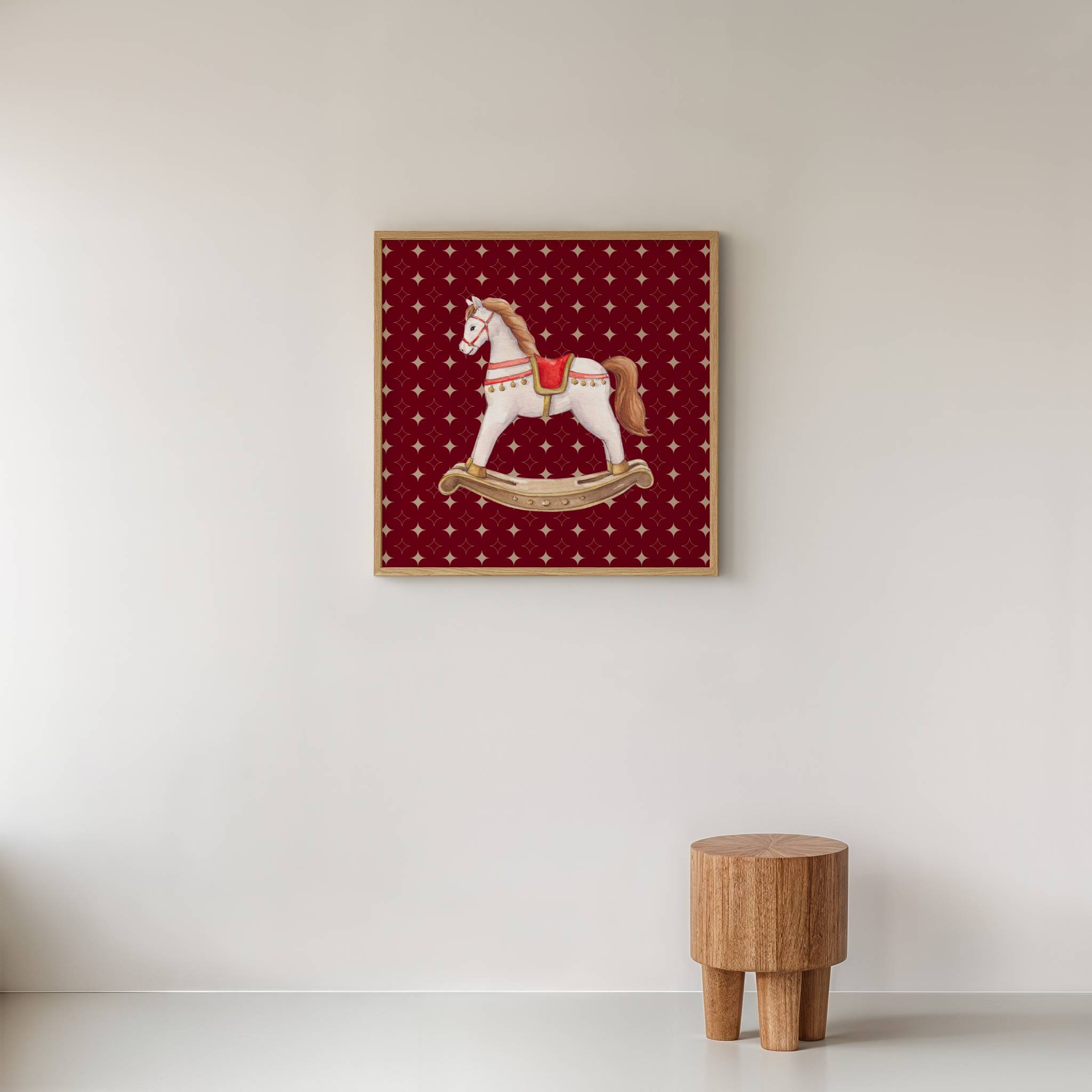 ROCKING HORSE PRINT