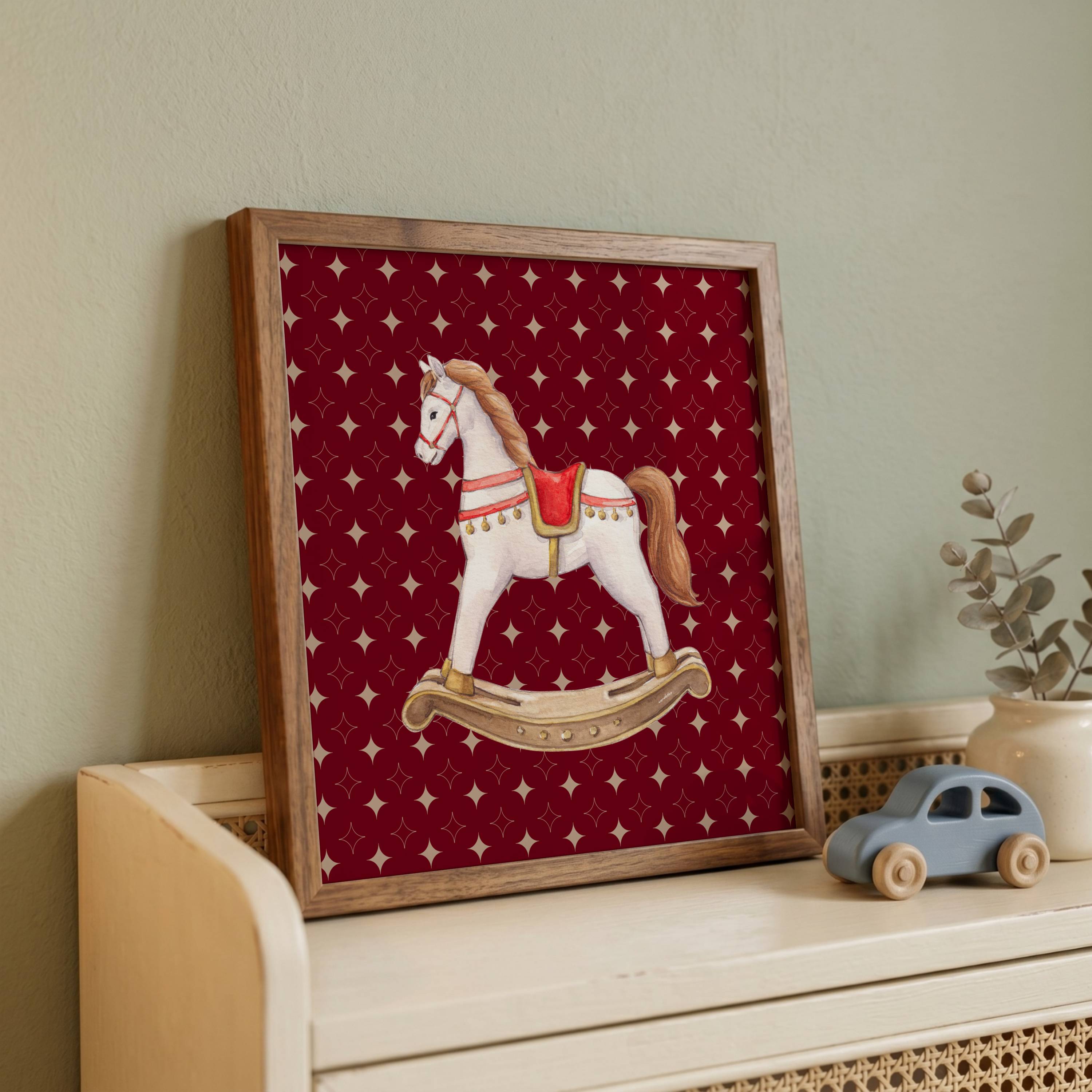 ROCKING HORSE PRINT