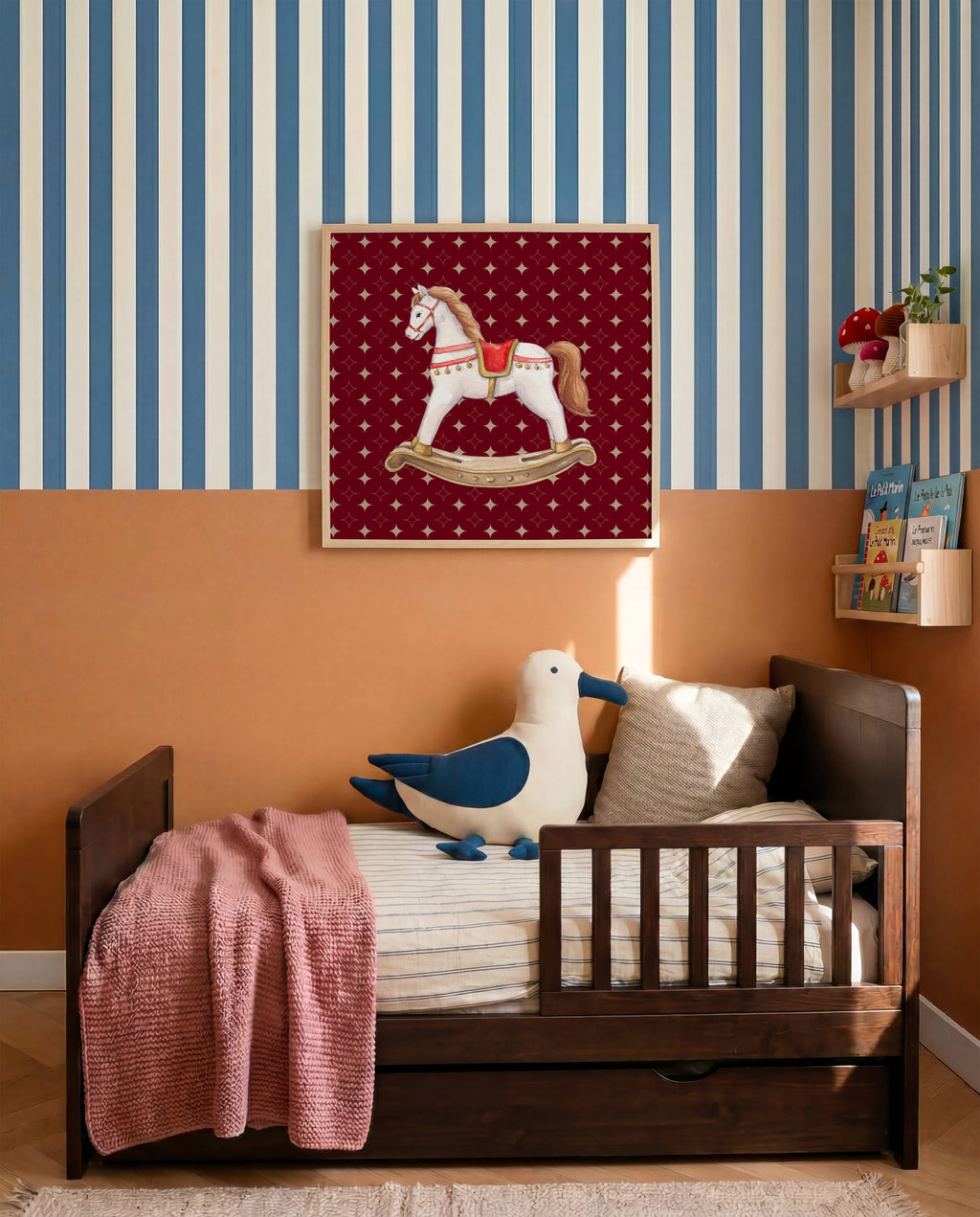 ROCKING HORSE PRINT