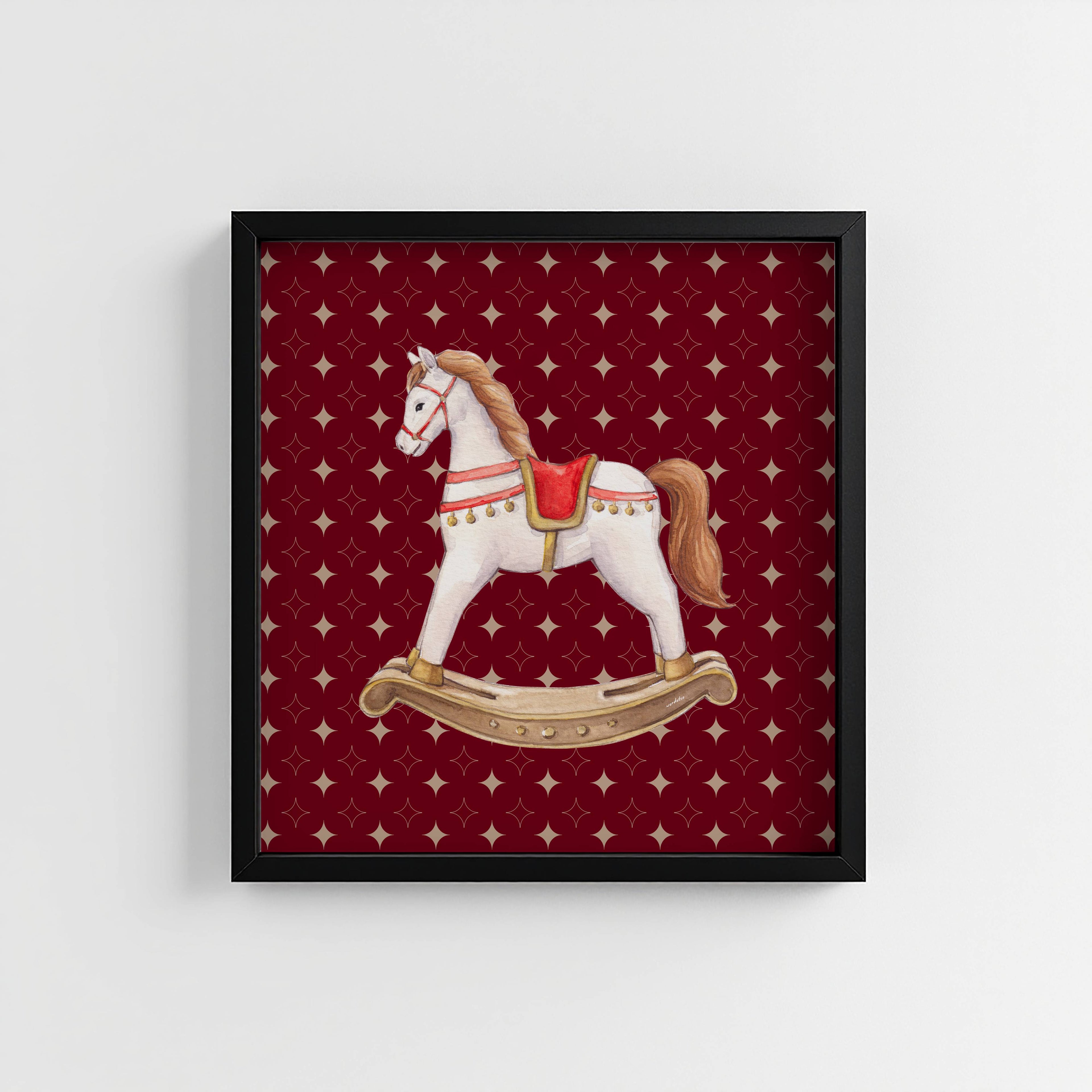ROCKING HORSE PRINT