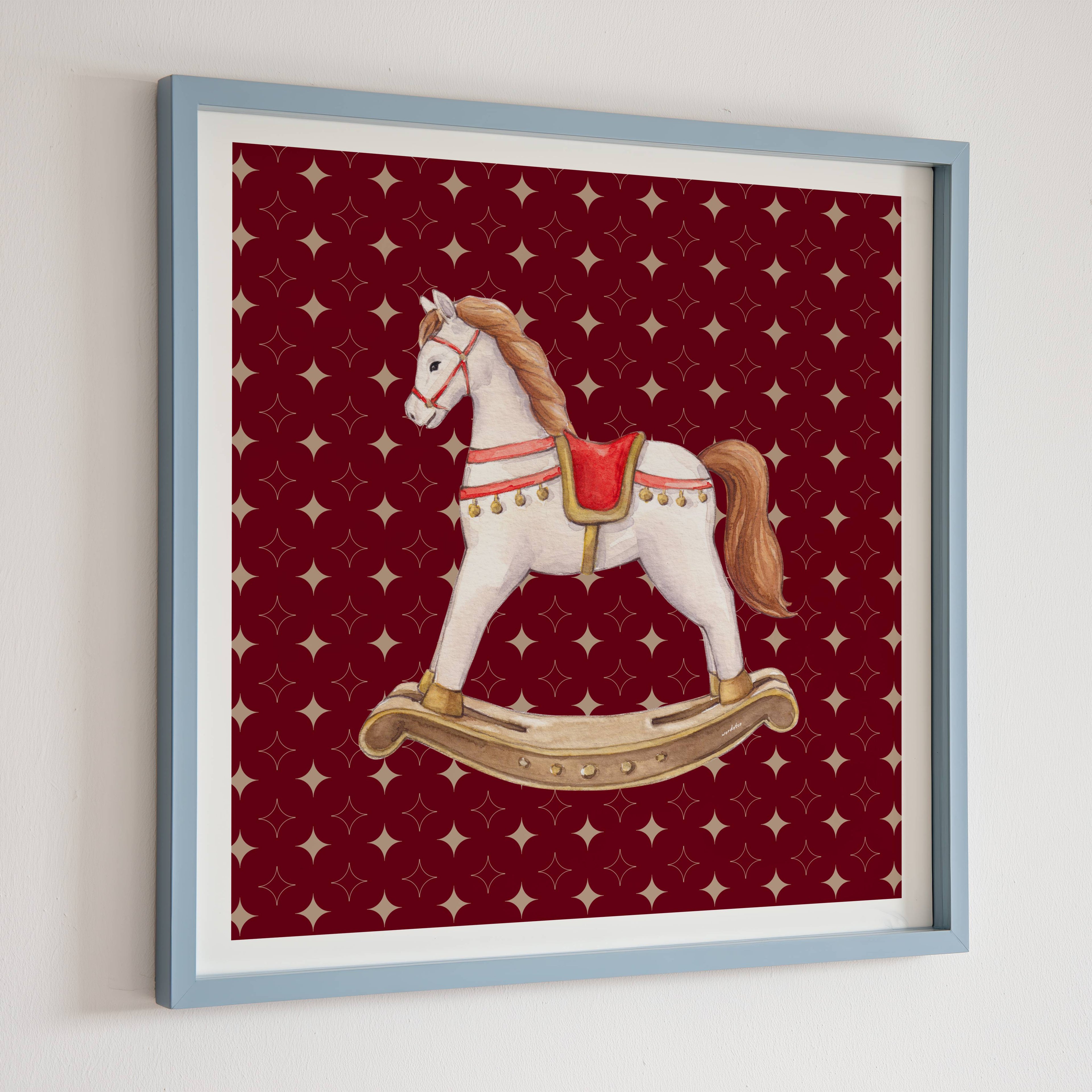 ROCKING HORSE PRINT